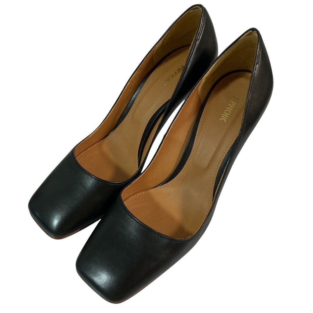 Other Other PIPPICHIC Leather Square Toe Pumps Leather Shoes DUTY FREE for USA Size ONE SIZE - 1 Thumbnail