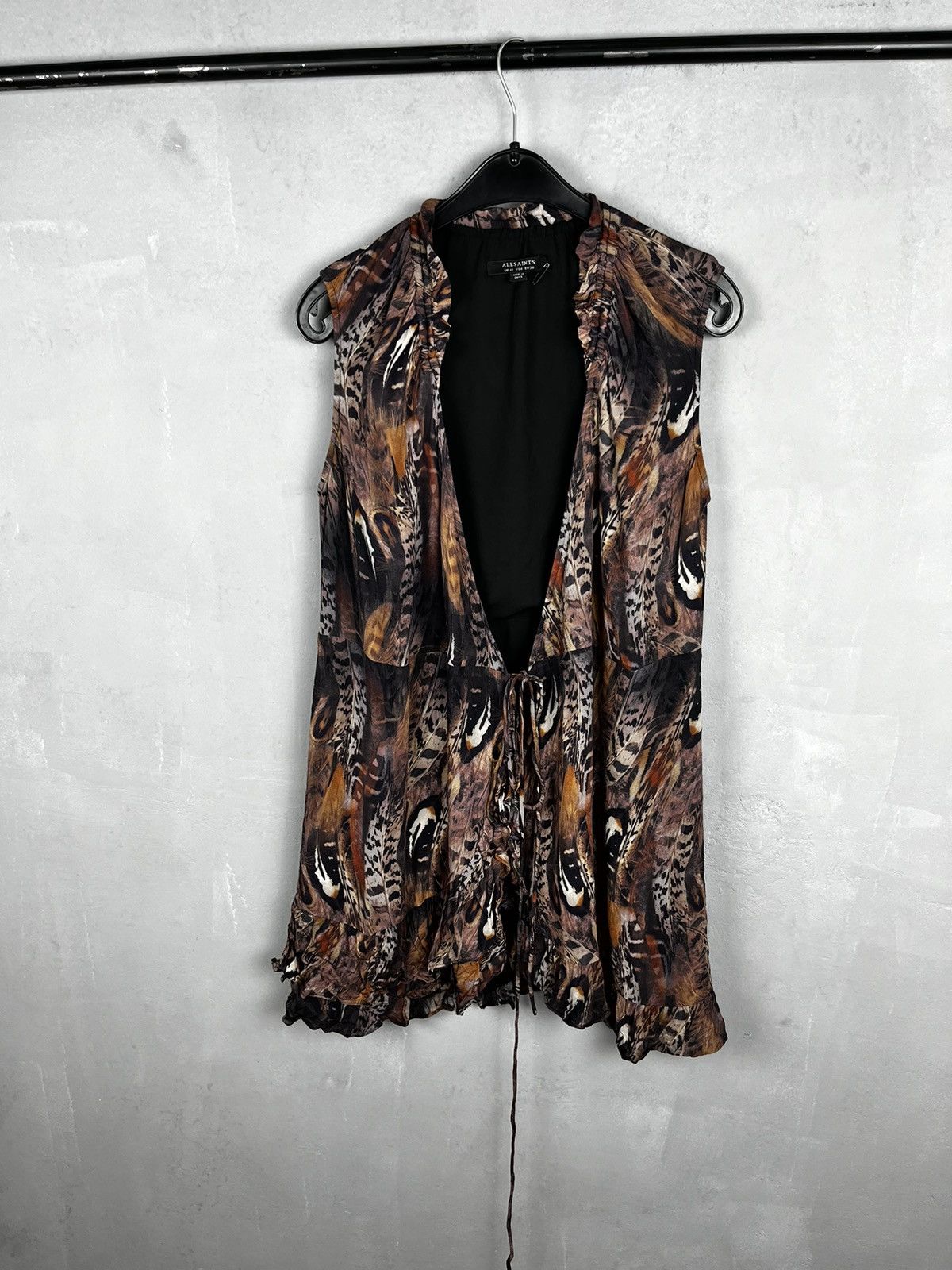 Allsaints × Designer Allsaints leopard cardigan Size M / US 6-8 / IT 42-44 - 3 Thumbnail