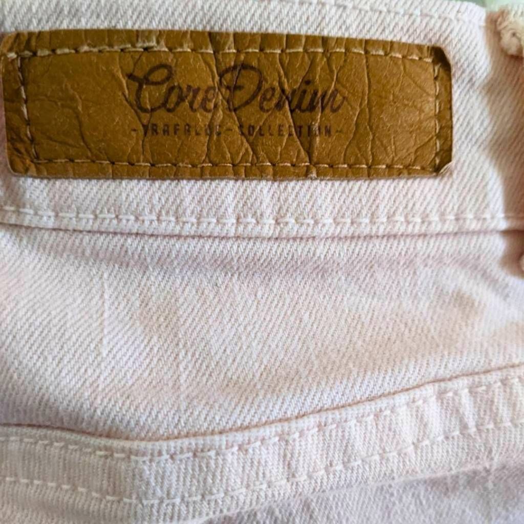 Zara Zara Trafaluc Pink Slim Fit Jeans Women’s Size 4 Core Denim Size 27" / US 4 / IT 40 - 10 Thumbnail
