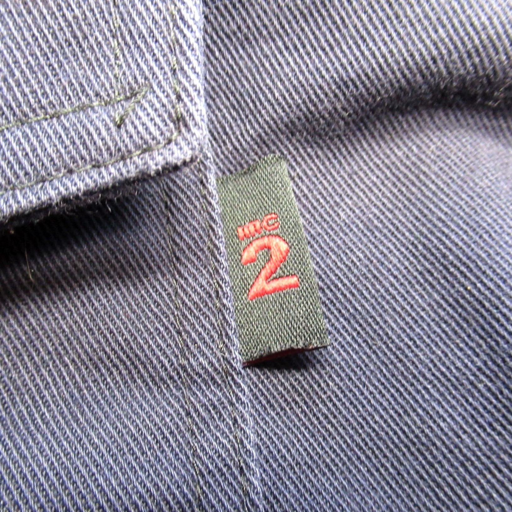 Vintage VINTAGE Workrite FR Shirt Mens XL Navy Button Flame Resistant Work Rugged HRC2 Rugged Size US XL / EU 56 / 4 - 7 Thumbnail