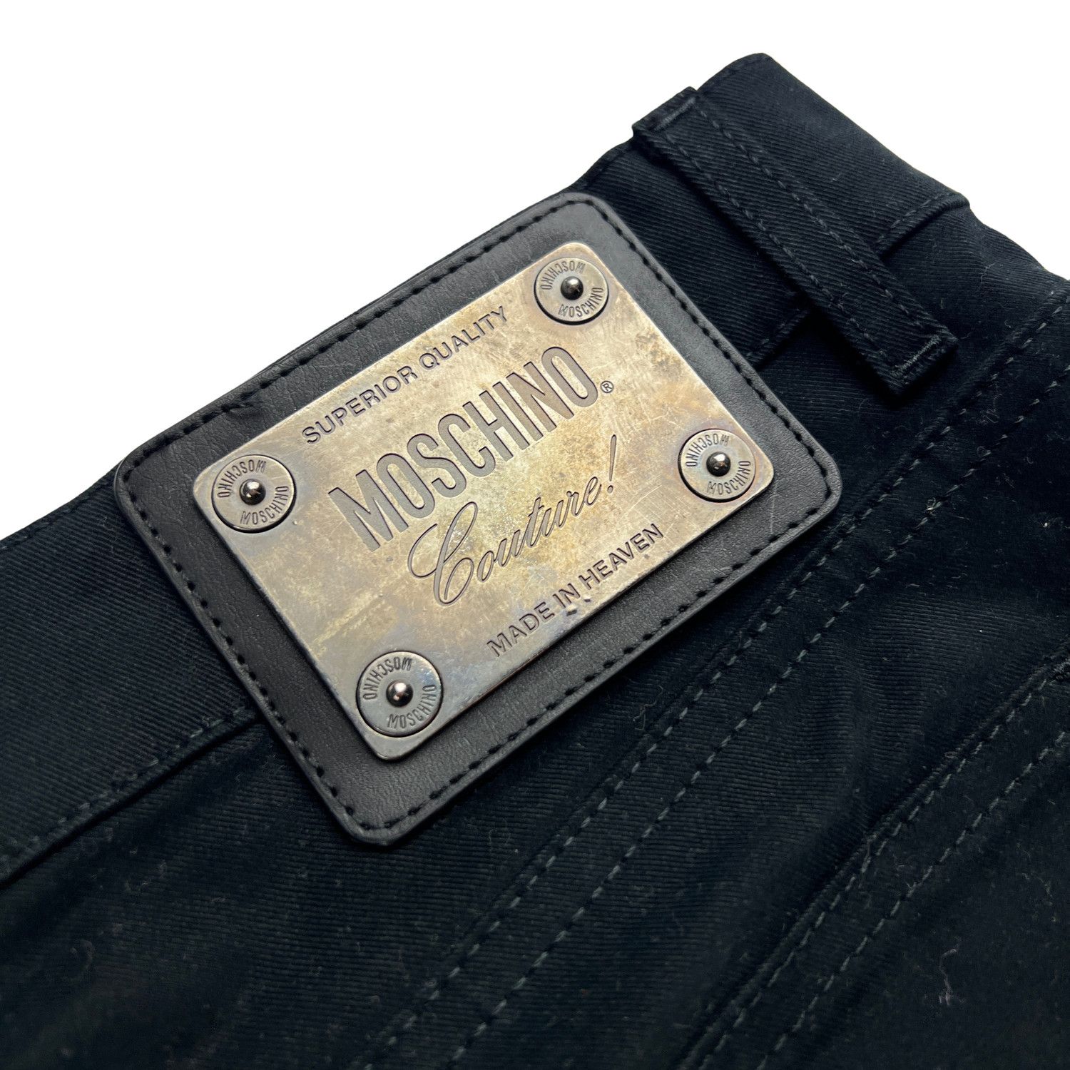 Moschino Moschino Black Chinos Size US 34 / EU 50 - 4 Thumbnail