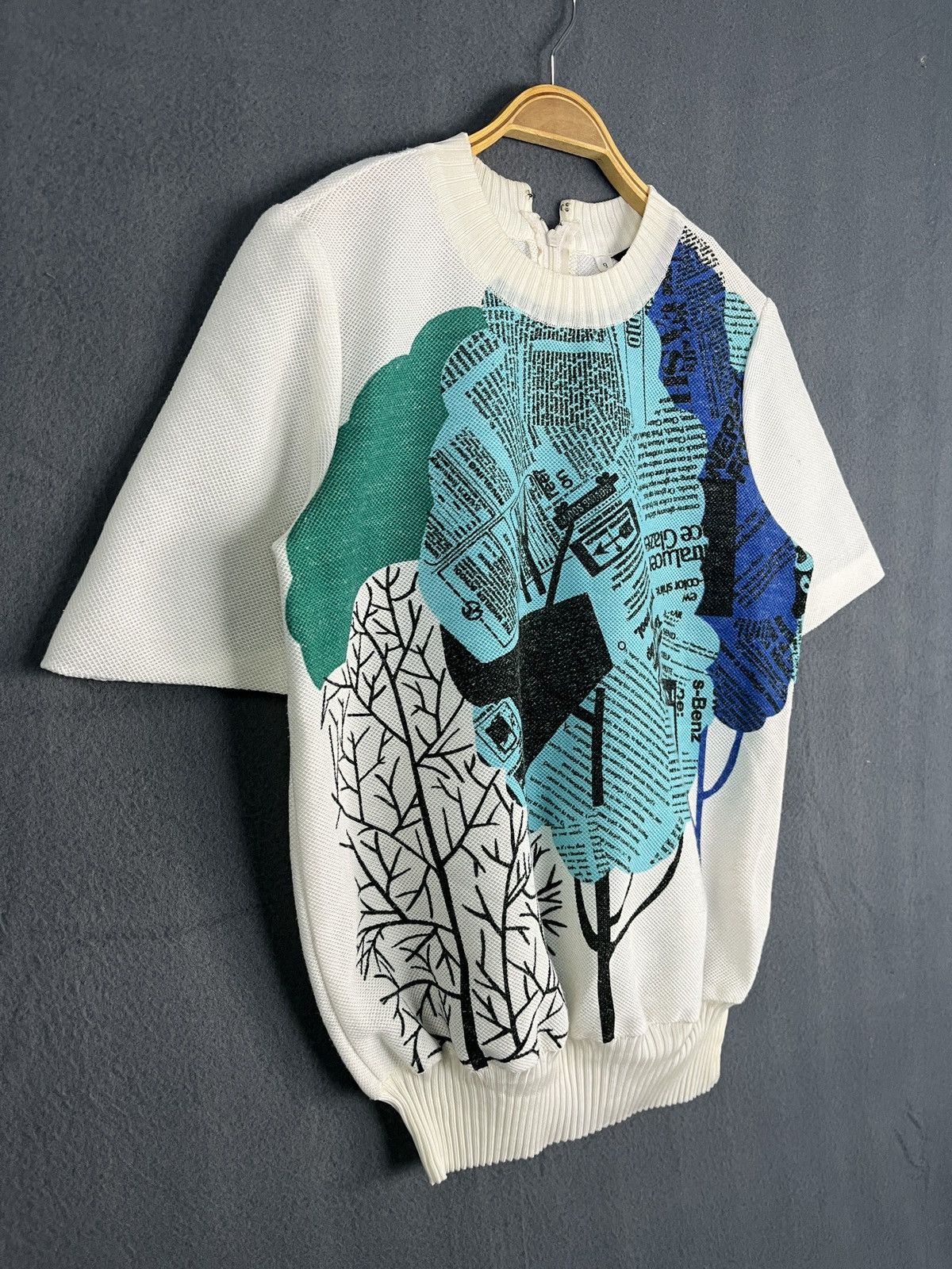 Japanese Brand Pino-Re Short Sleeve Knit Tshirt Size S / US 4 / IT 40 - 4 Thumbnail