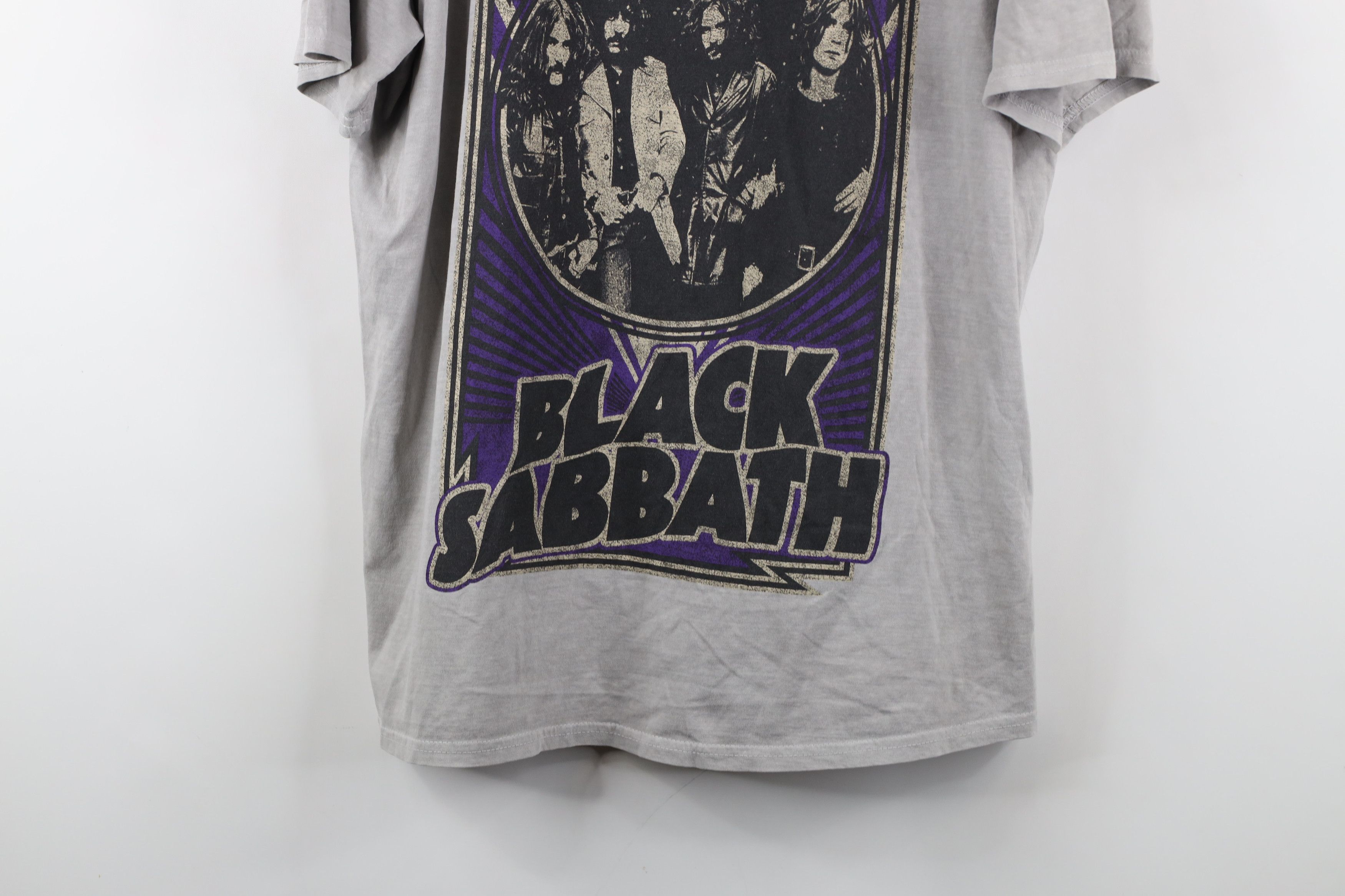 Vintage Retro Y2K Spell Out Ozzy Osbourne Black Sabbath Band T-Shirt Size US S / EU 44-46 / 1 - 3 Thumbnail