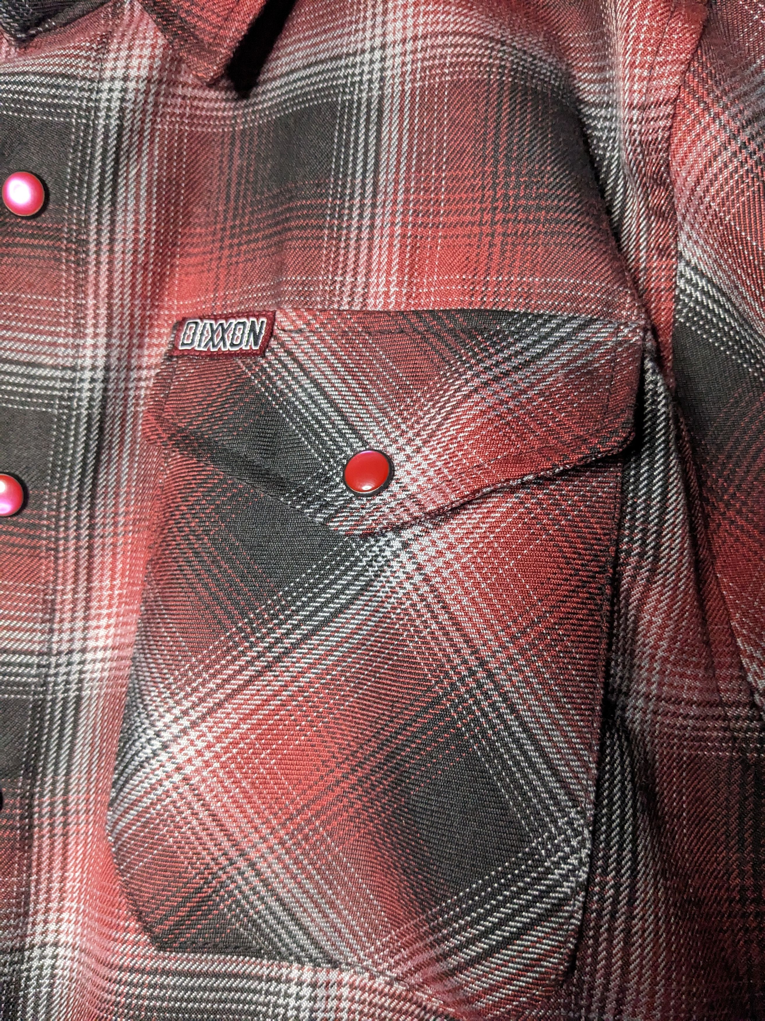 Dixxon Dixxon Flannel Plaid Pearl Snap Shirt The Count RARE Mens XS Size US XS / EU 42 / 0 - 7 Thumbnail