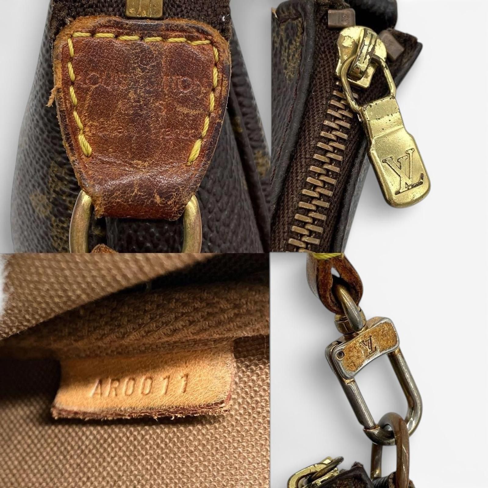 Louis Vuitton Louis Vuitton - Monogram Canvas Pochette Accessoires Bag Size ONE SIZE - 8 Thumbnail