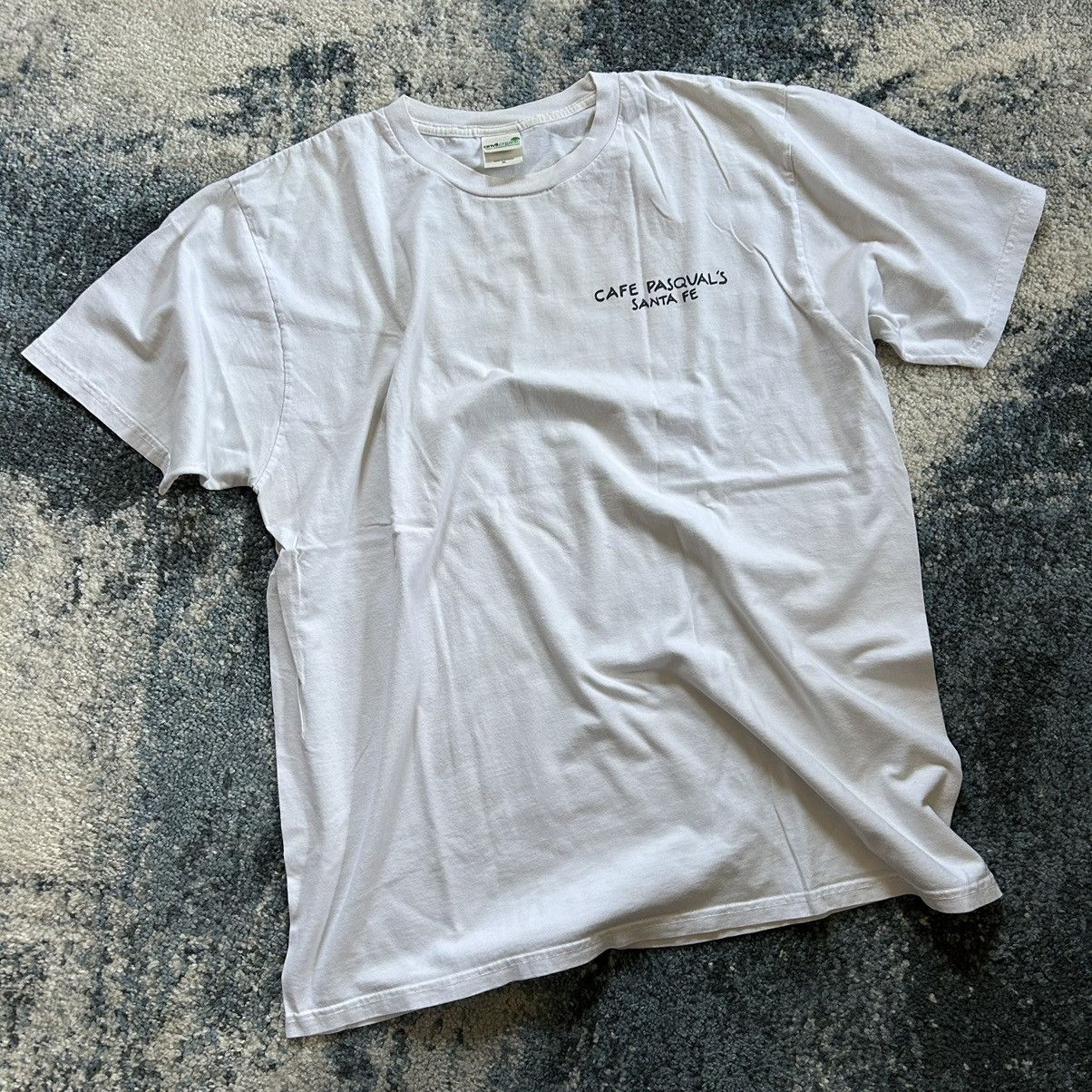 Anvil × Vintage 90s CAFE PASQUAL’S Santa Fe New Mexico HEAVYWEiGHT TEE Size US XL / EU 56 / 4 - 4 Thumbnail