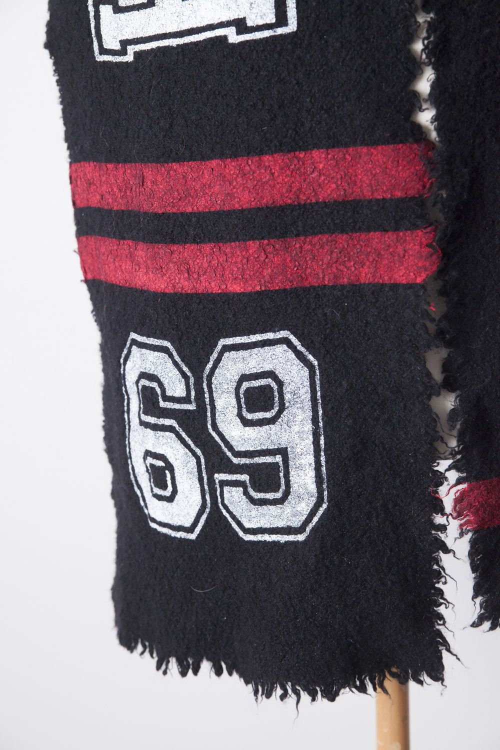 Faliero Sarti Hot Line Free Love 69 scarf Size ONE SIZE - 2 Thumbnail