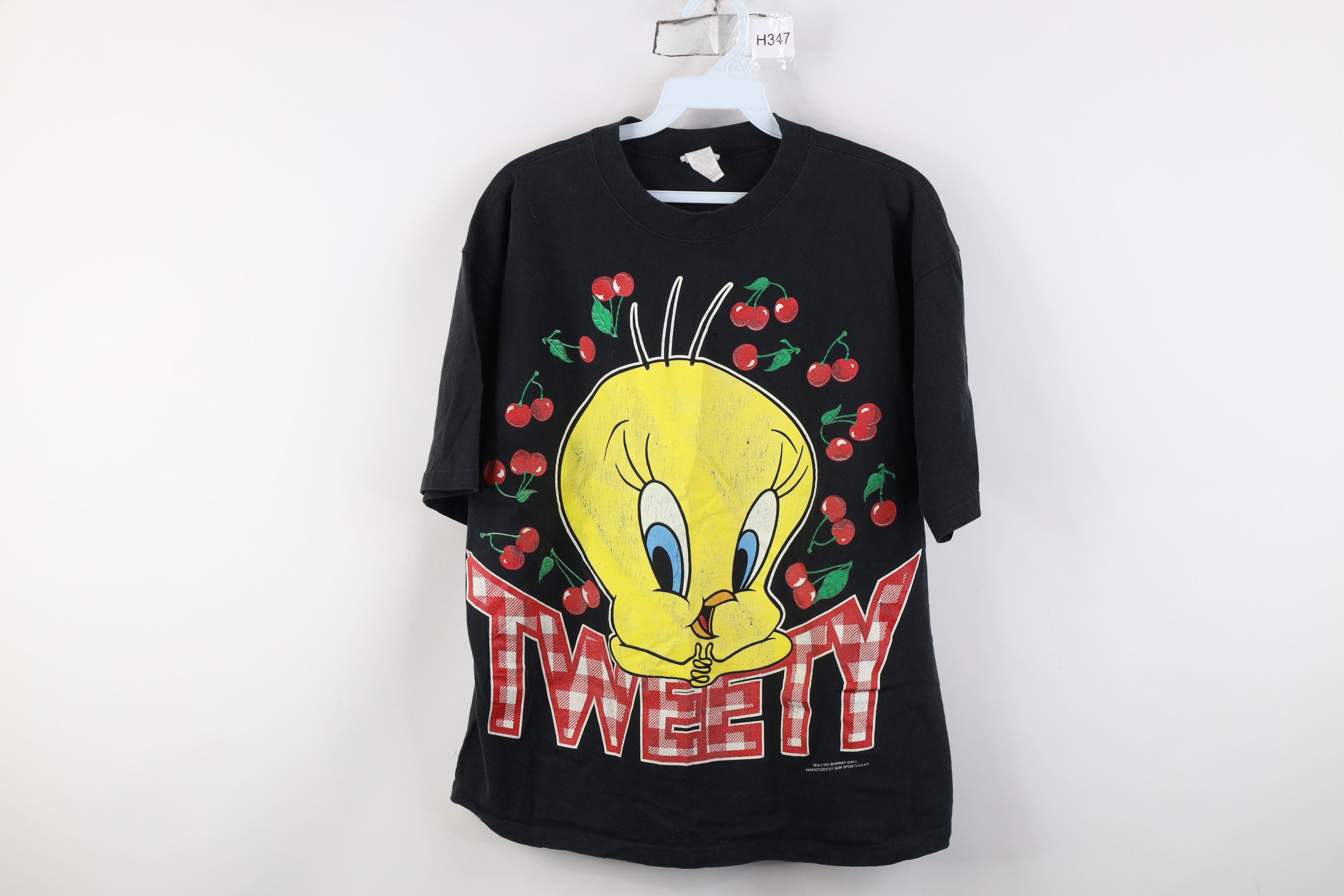 Vintage Vintage 90s Looney Tunes Tweety Bird Short Sleeve T-Shirt Size M / US 6-8 / IT 42-44 - 1 Thumbnail