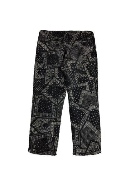 SHIPS Ships Jet Blue Bandana Paisley Pants Size US 32 / EU 48 - 2 Thumbnail
