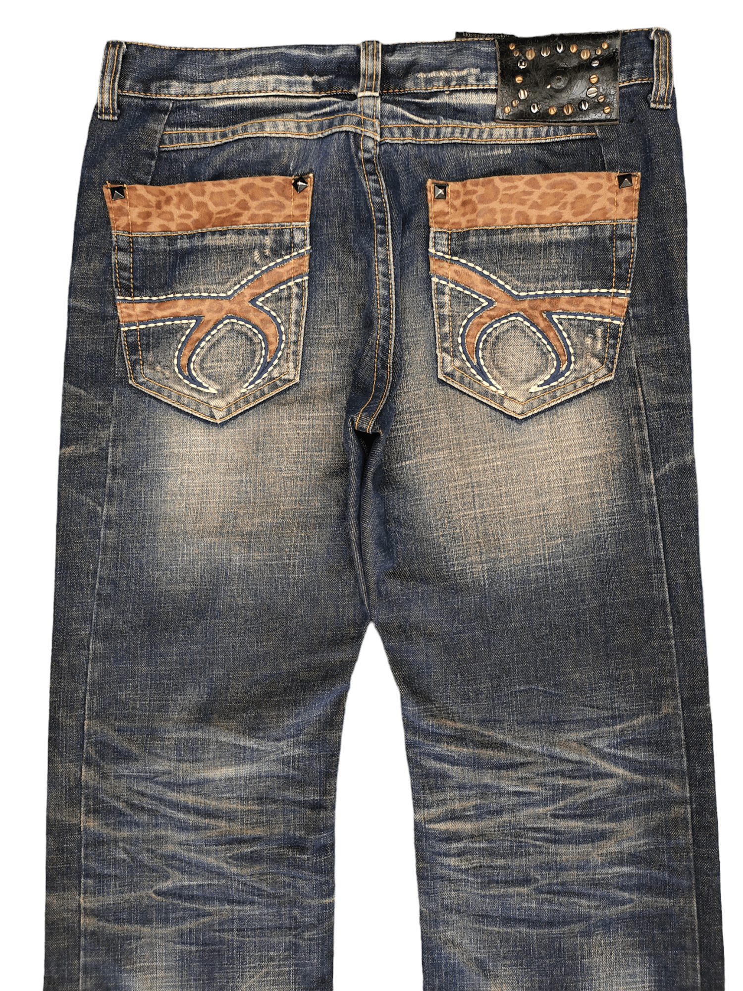 Tornado Mart Wide Leg Jeans Red Pepper Denim Rare Design Y2k Distress Size US 32 / EU 48 - 2 Thumbnail