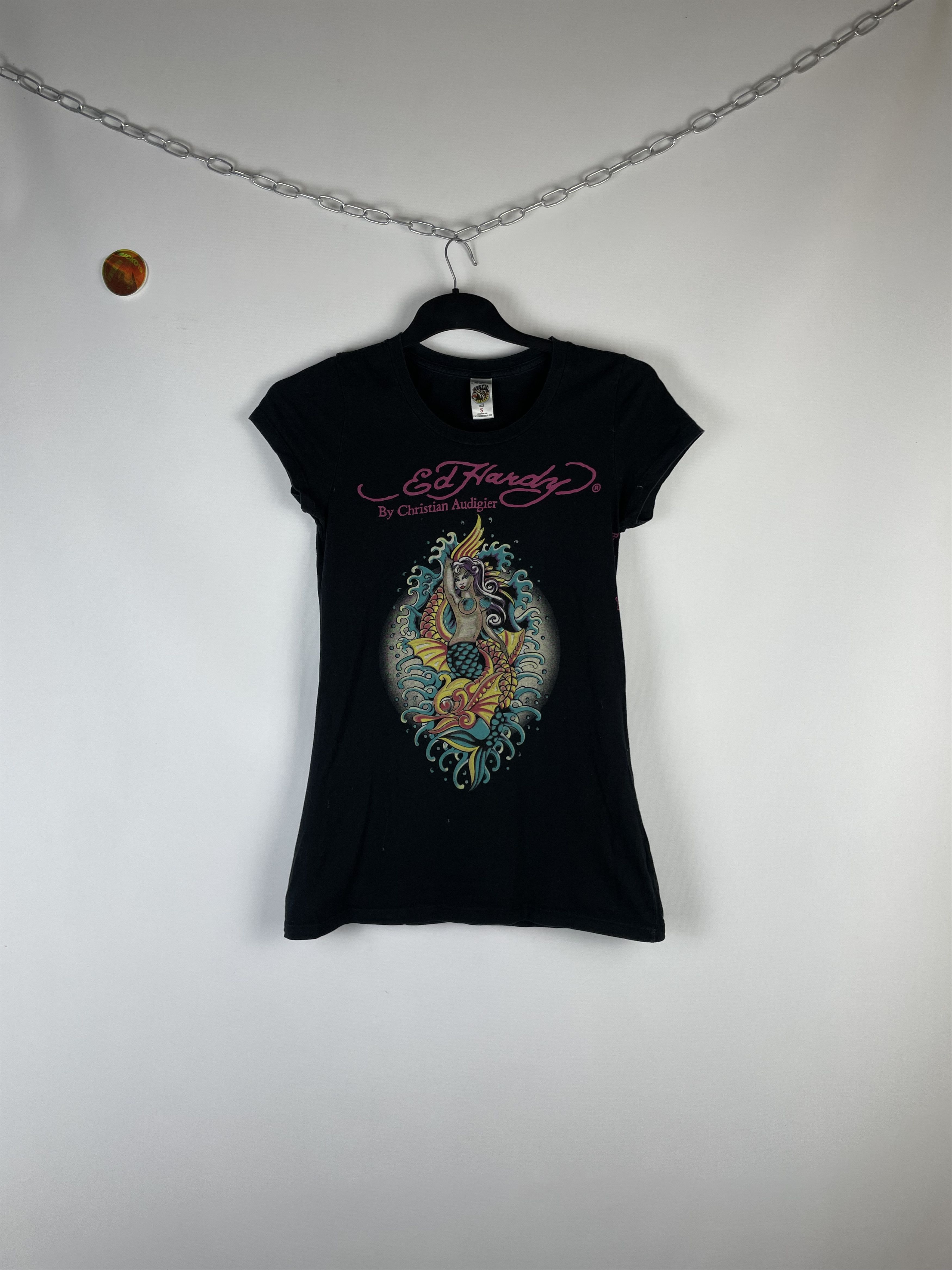 Christian Audigier Vintage Y2K Ed Hardy Tee Size S / US 4 / IT 40 - 1 Thumbnail