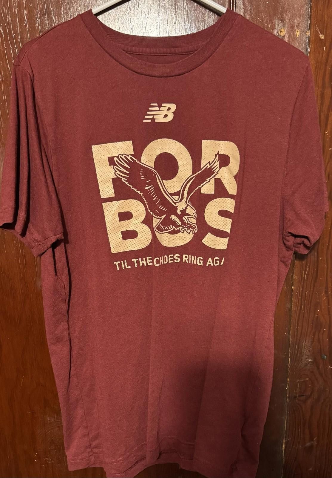 New Balance Boston College Eagles Red New Balance S/S t-shirt Men size L Size US L / EU 52-54 / 3 - 1 Thumbnail