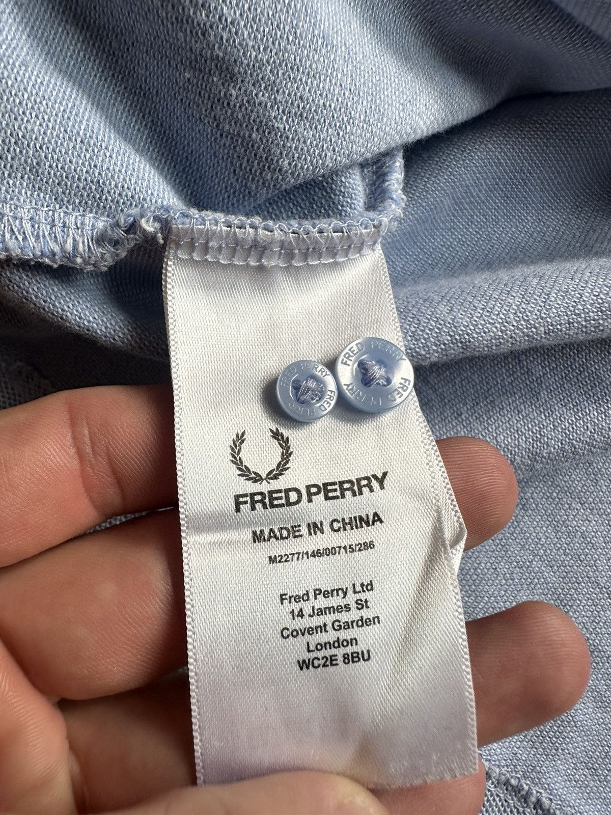 Fred Perry × Vintage Vintage Fred Perry polo blue size XL logo Size US XL / EU 56 / 4 - 7 Thumbnail