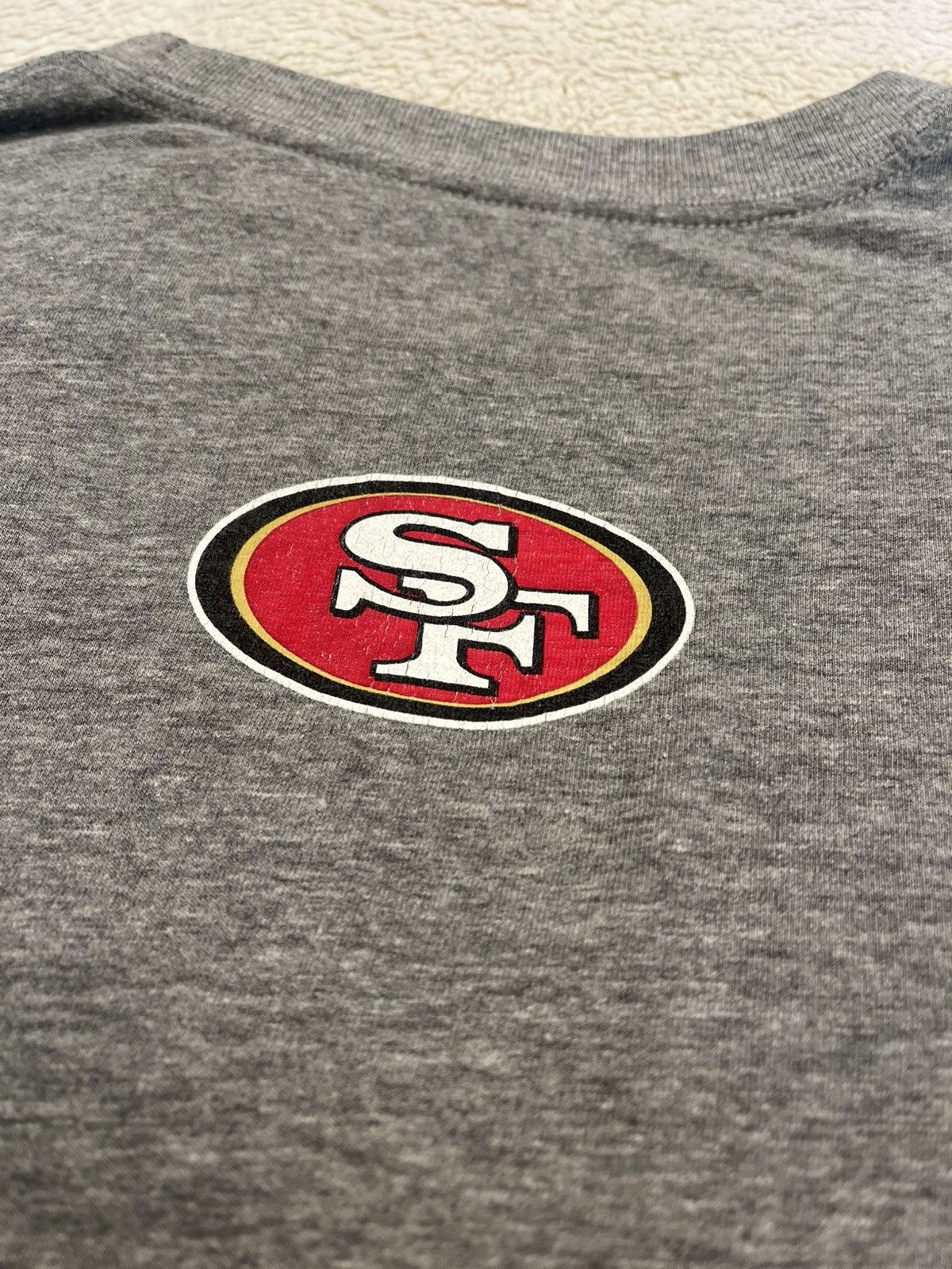 Nike Nike NFL San Francisco 49ers Jim Harbaugh Graphic T Shirt Size US L / EU 52-54 / 3 - 5 Thumbnail