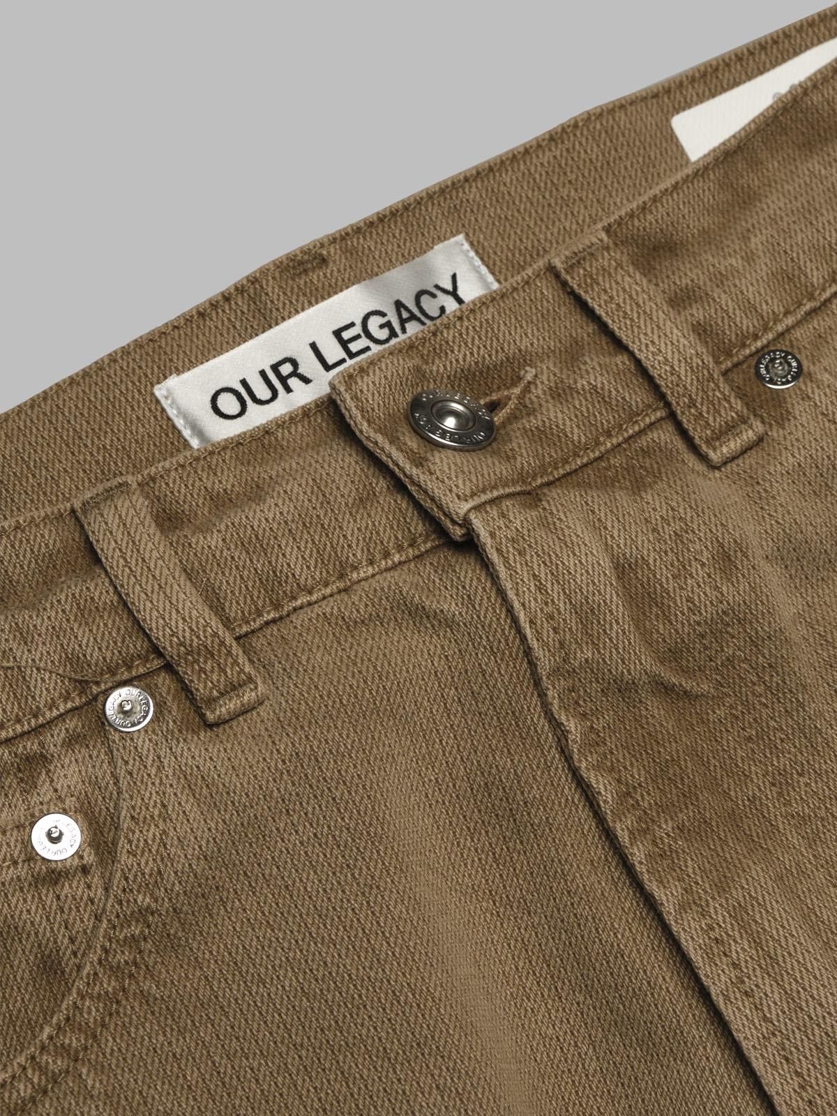 Our Legacy Third Cut Dry Grass Chain Twill Size US 30 / EU 46 - 3 Thumbnail