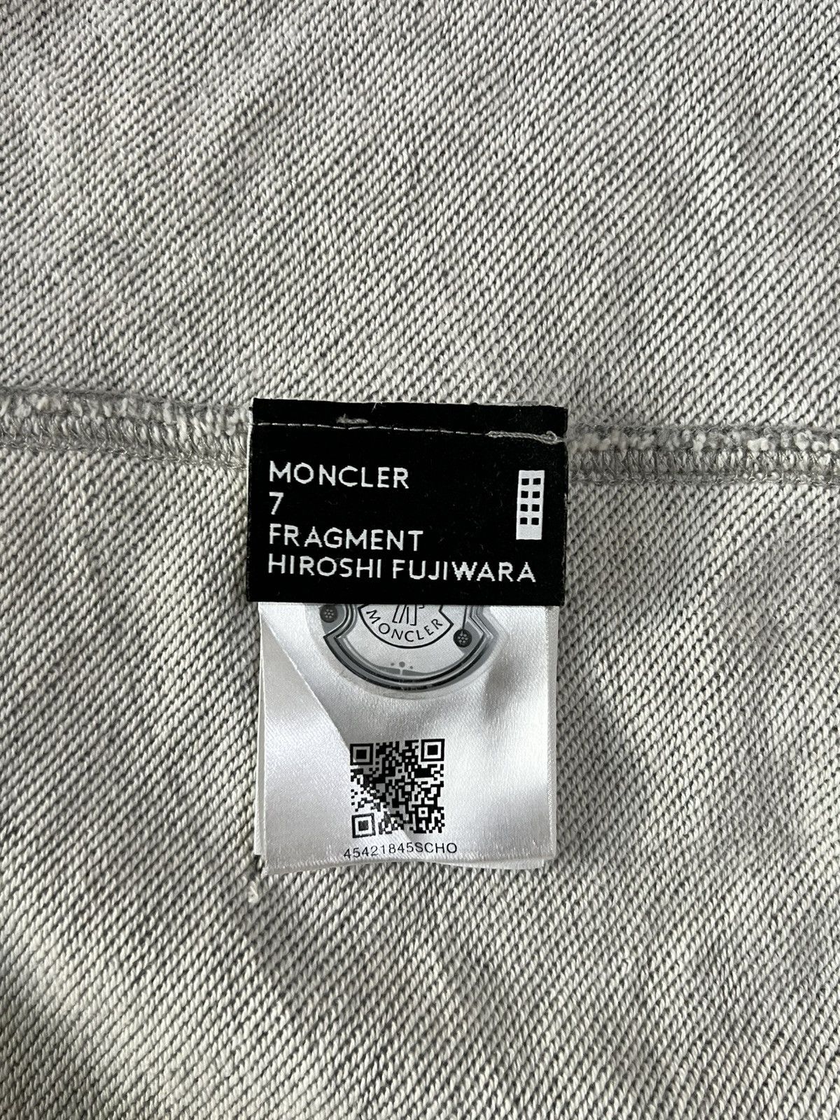 Fragment Design × Moncler MONCLER X FRAGMENT HIROSHI FUJIWARA ZIP UP HOODIE Size US XXL / EU 58 / 5 - 13 Thumbnail