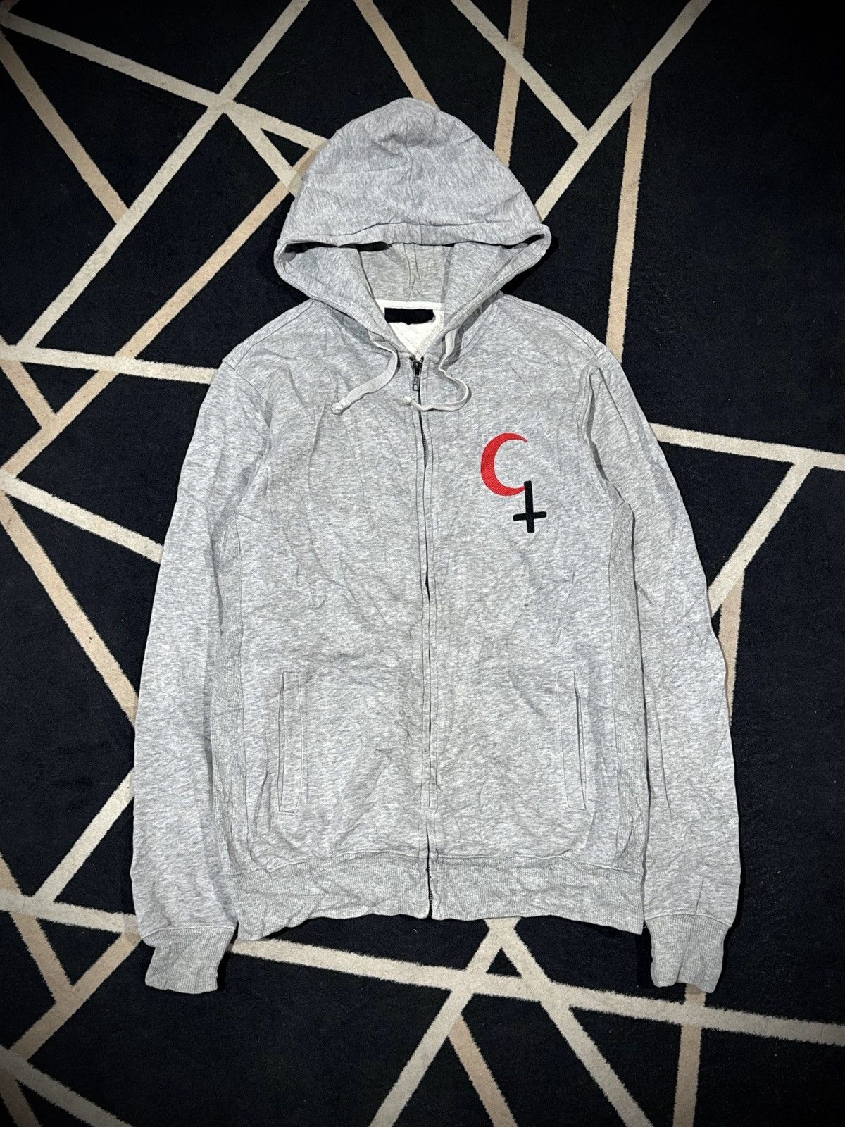 Black Scale Black Scale American A$ap Rocky Styled Hoodie Size US S / EU 44-46 / 1 - 1 Thumbnail