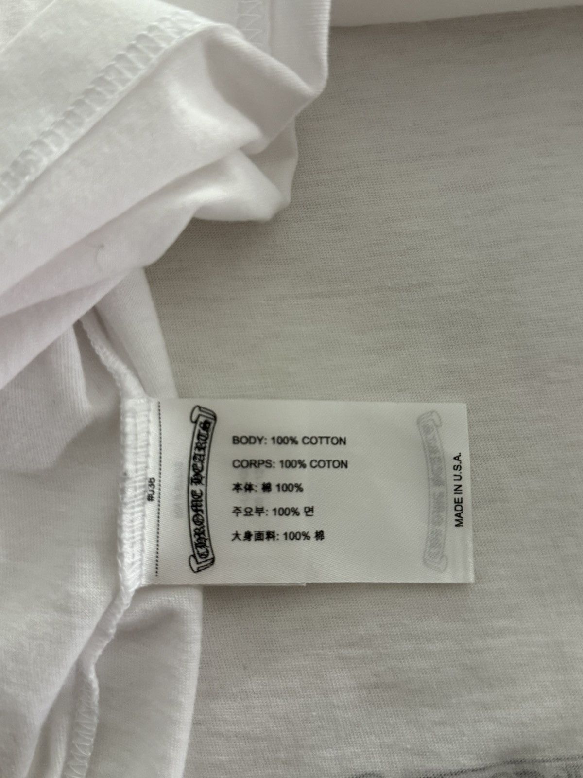 Chrome Hearts Chrome Hearts White Tokyo T-Shirt Size US XL / EU 56 / 4 - 7 Thumbnail