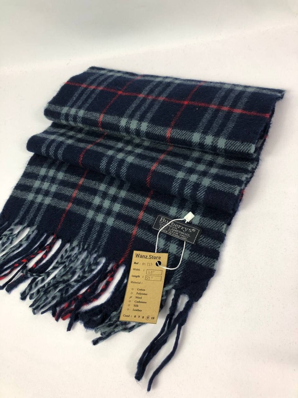 Burberry Burberrys Scarf Muffler Neckwear M122 Size ONE SIZE - 5 Thumbnail