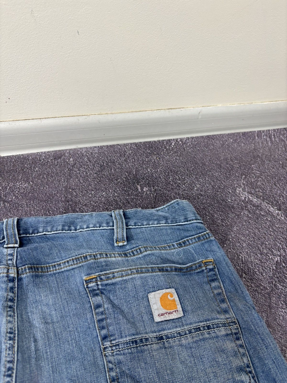 Carhartt Vintage Carhartt USA Relaxed Fit Workwear Denim Baggy Jeans Size US 38 / EU 54 - 7 Thumbnail