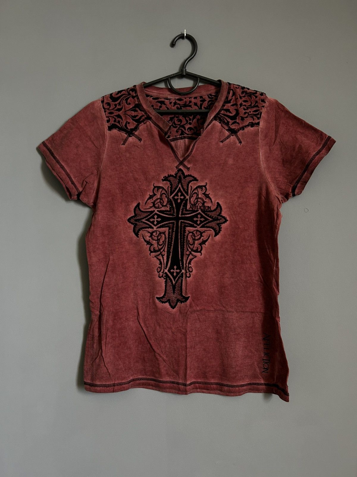 Affliction × Vintage Vintage y2k affliction t shirt Size US S / EU 44-46 / 1 - 1 Preview