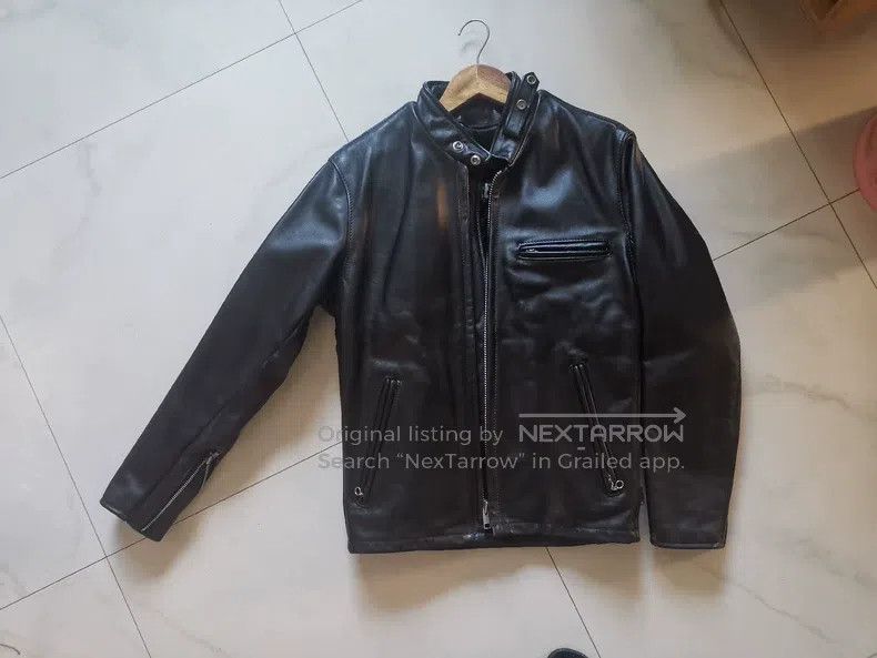 Schott Schott Camel velvet liner leather coat Size US XS / EU 42 / 0 - 1 Thumbnail