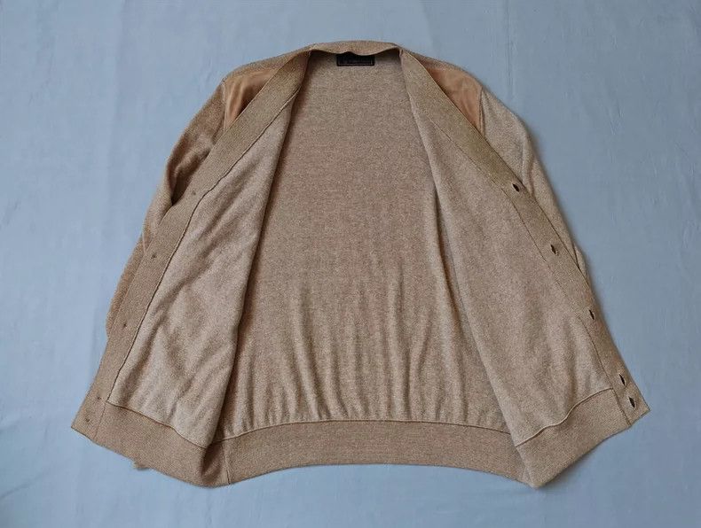 Loro Piana LORO PIANA Luo Ma woolen cardigan knit coat Size US L / EU 52-54 / 3 - 3 Thumbnail