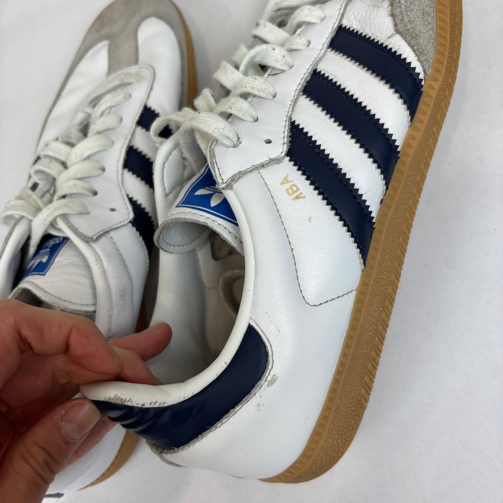 Adidas Adidas Samba Classic White Sneakers Shoes Men's 10 Size US 10 / EU 43 - 11 Thumbnail