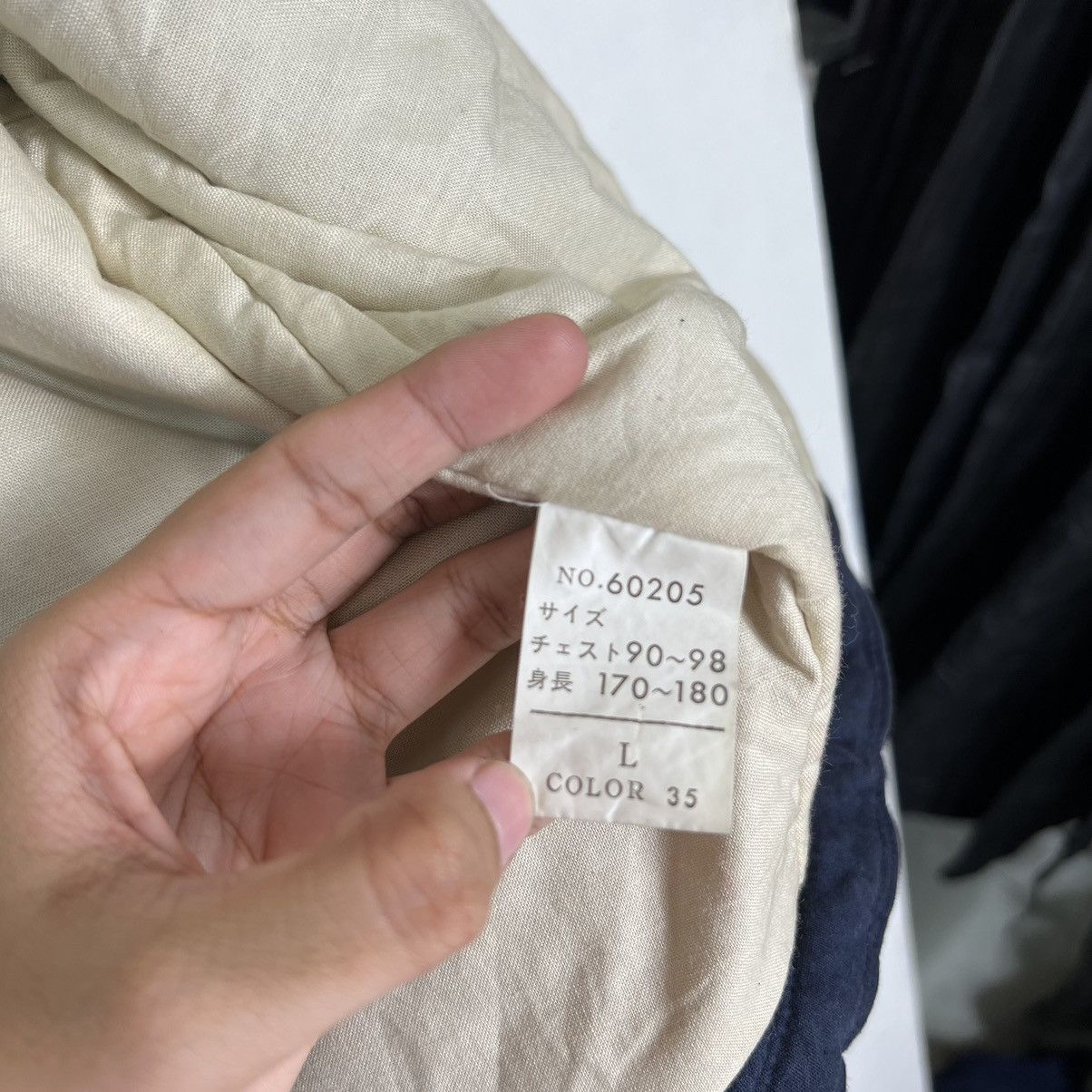 Issey Miyake RARE VINTAGE 80s GA-Z STYLE BLUE WAY CRONICAL BOMBER JACKET Size US L / EU 52-54 / 3 - 14 Thumbnail