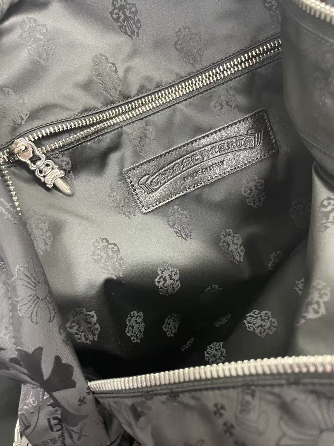 Chrome Hearts Chrome Hearts Nylon Tonal Monogram Cross Backpack Size ONE SIZE - 7 Thumbnail