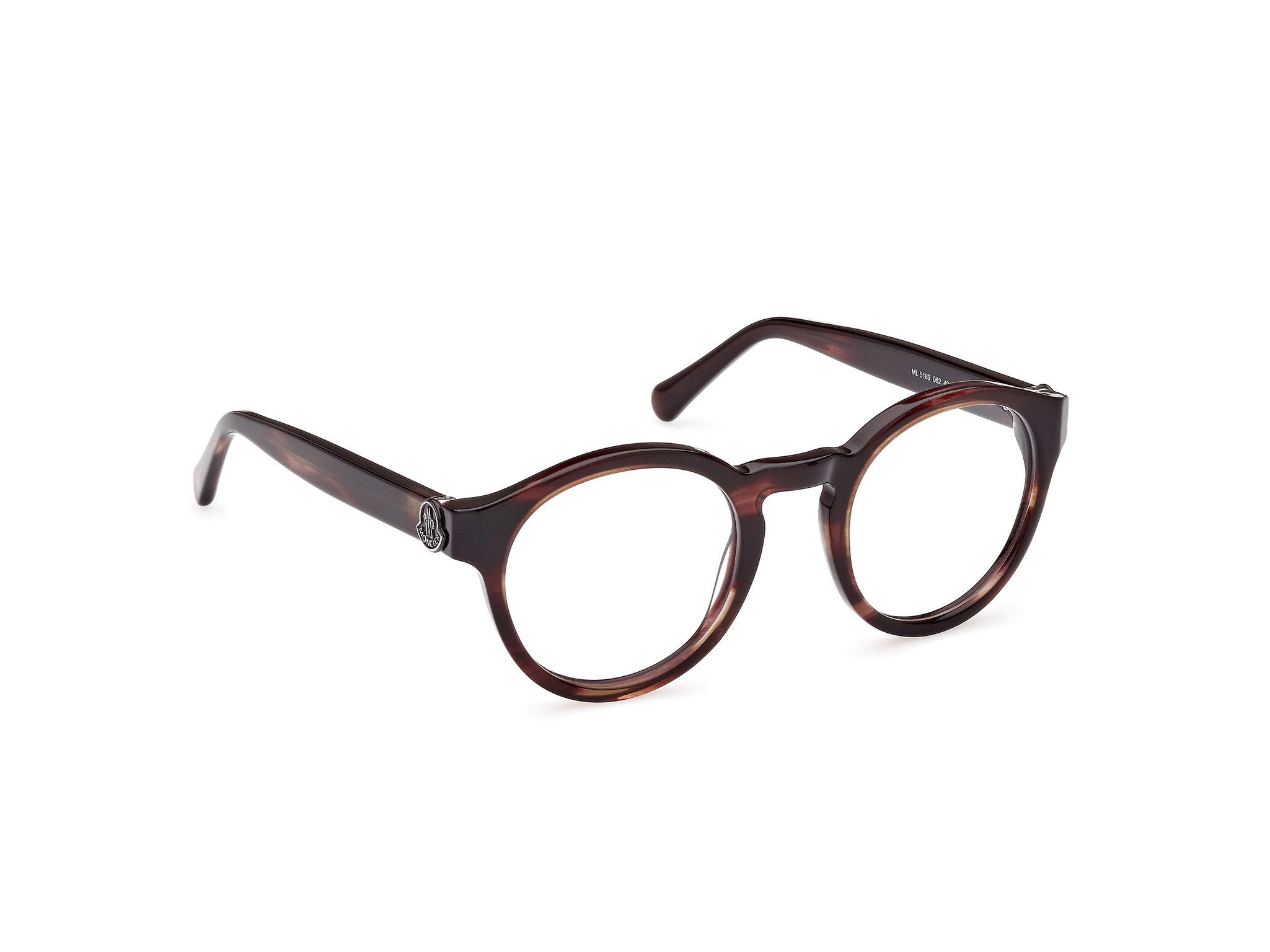 Moncler o1y0225 Size : OS / 49 mm Eyeglass Frame in Brown/Black Size ONE SIZE - 8 Thumbnail
