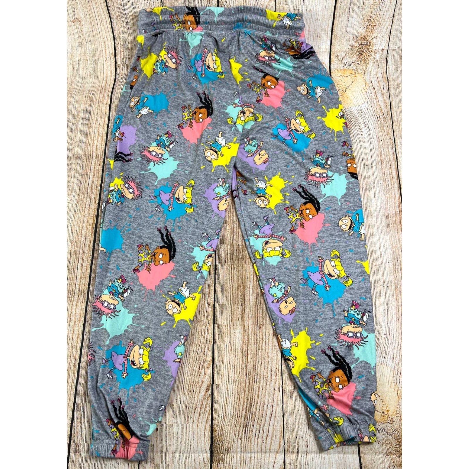 Nickelodeon Nickelodeon Women’s Pajama Pants Joggers Rugrats Size M Gray 8-10 Lightweight, Pre owned, Good condition Size 32" / US 10 / IT 46 - 3 Thumbnail