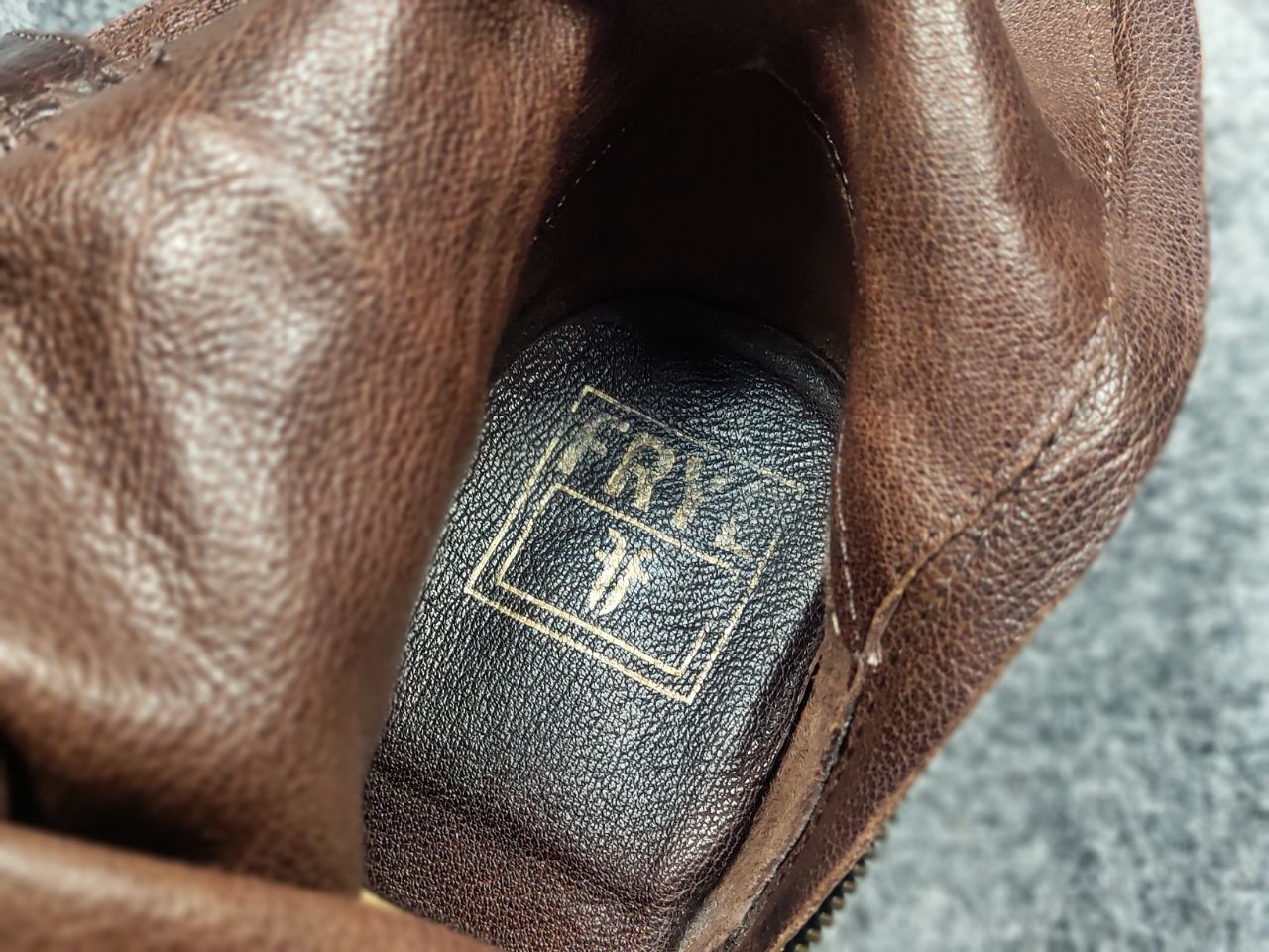 Frye Frye Design Tailor Shorts Ankle Leather Brown Zip Boots Size US 10 / IT 40 - 19 Thumbnail