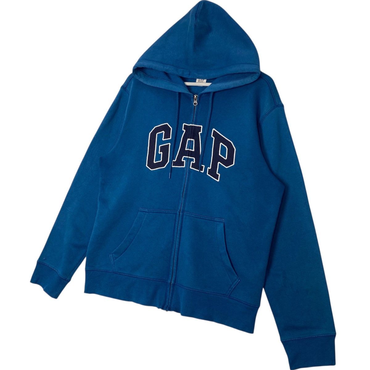 Other Vintage Gap Hoodie Big Logo Sweater Blue Pullover Size M Size US M / EU 48-50 / 2 - 2 Thumbnail