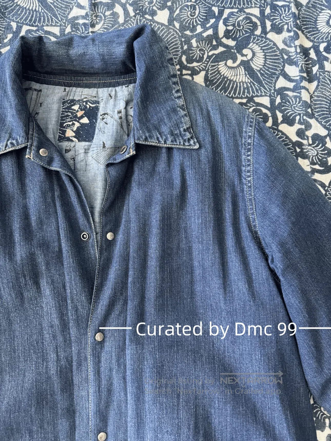 Visvim Visvim Coverall Denim Stars Jacket . Size US XL / EU 56 / 4 - 2 Thumbnail