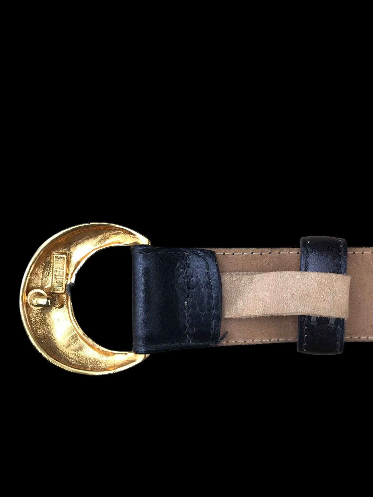 Leather × Robert Lee Morris VINTAGE ROBERT LEE MORRIS GOLD PLEATED Size ONE SIZE - 6 Thumbnail