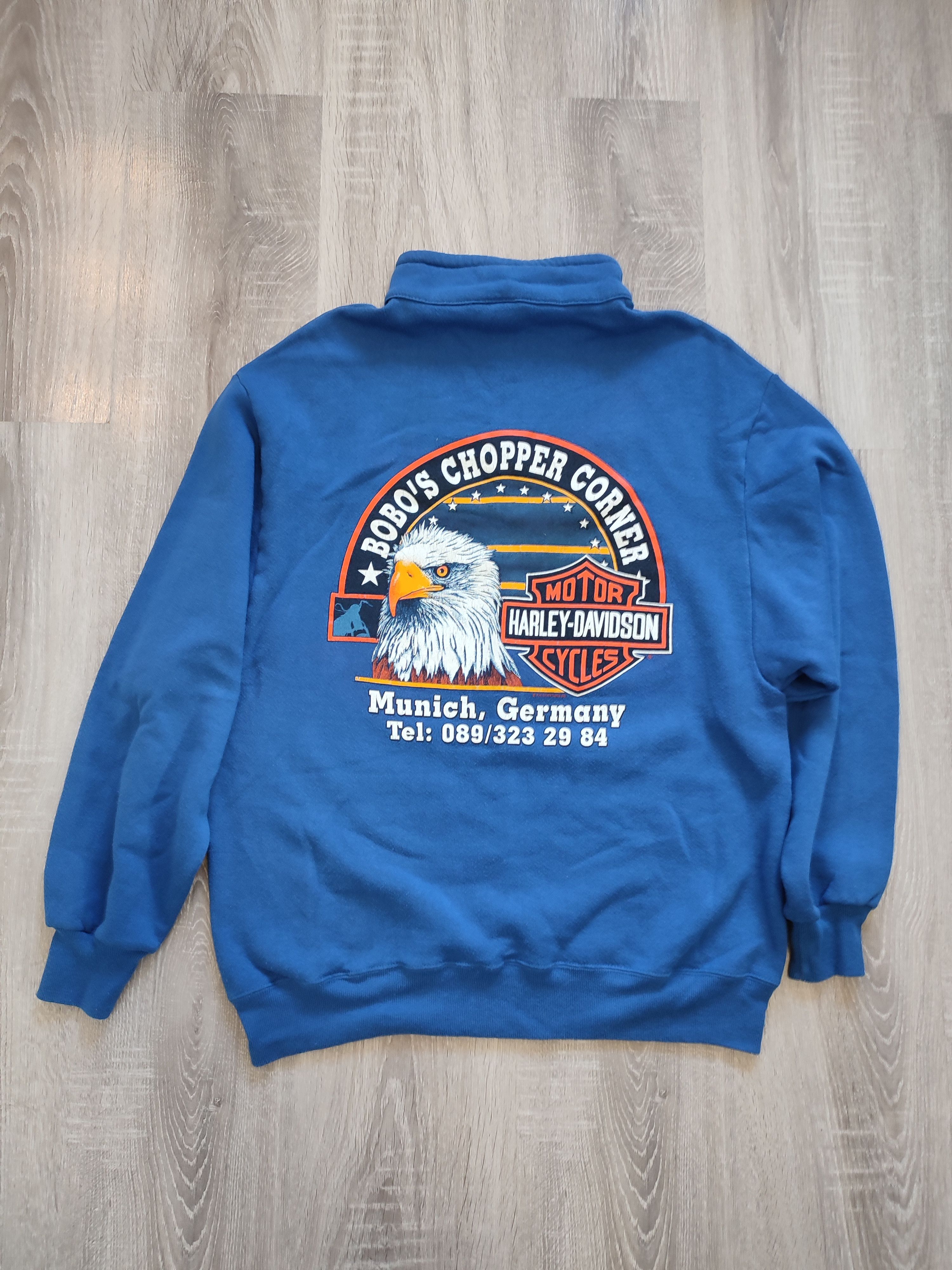Harley Davidson Vintage HARLEY DAVIDSON PULLOVER ENJOY THE FREEDOM Size XL / US 12-14 / IT 48-50 - 11 Thumbnail