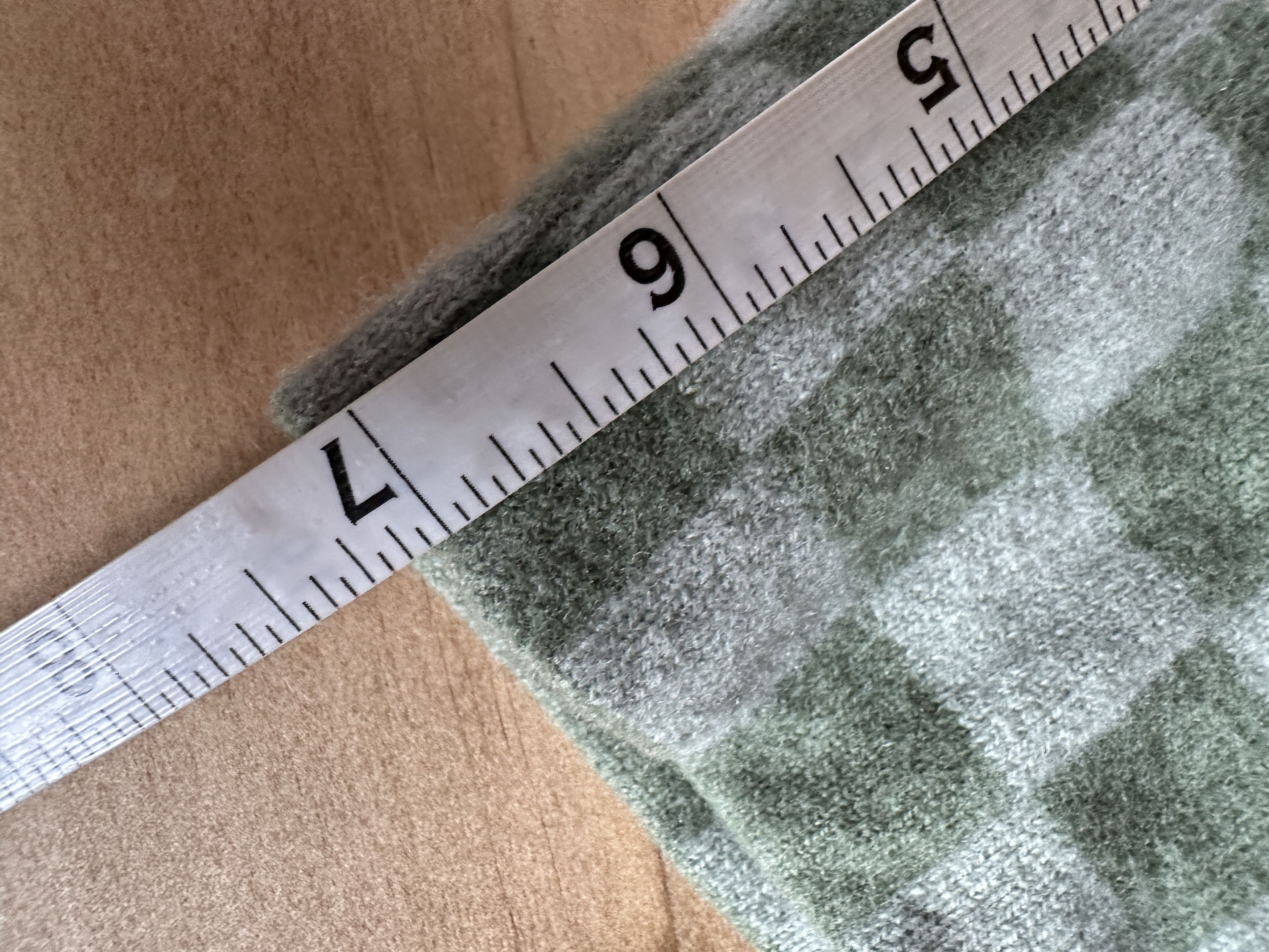 Bode Checkered Merino Wool Shorts