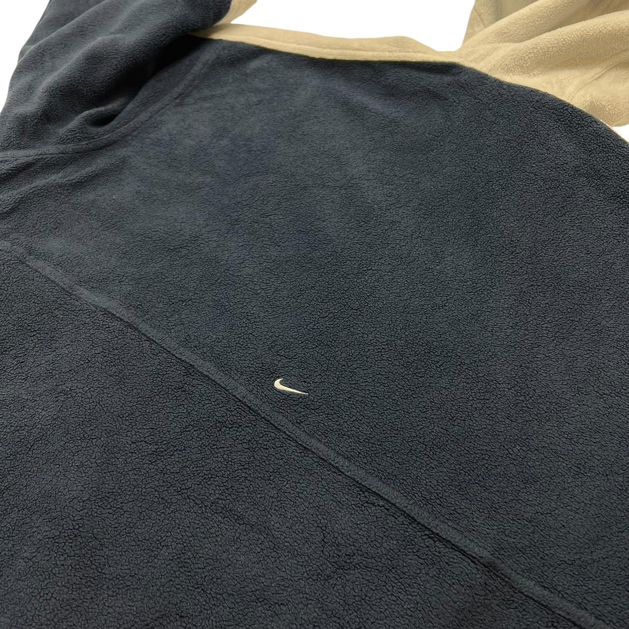 Nike Vintage Nike TN Reversible 1/4 Zip Fleece Hoodie Extra Large Size US XL / EU 56 / 4 - 7 Thumbnail