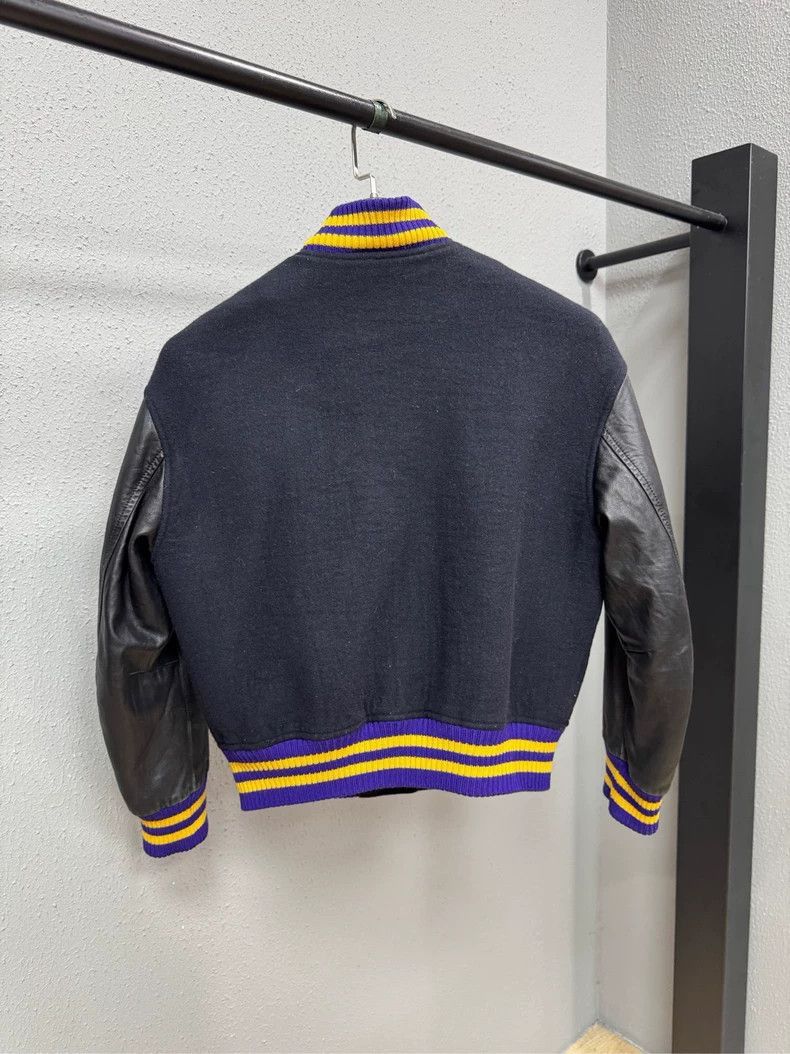 Miu Miu MiuMiu Wool Baseball Jacket with Logo. Size US M / EU 48-50 / 2 - 2 Thumbnail