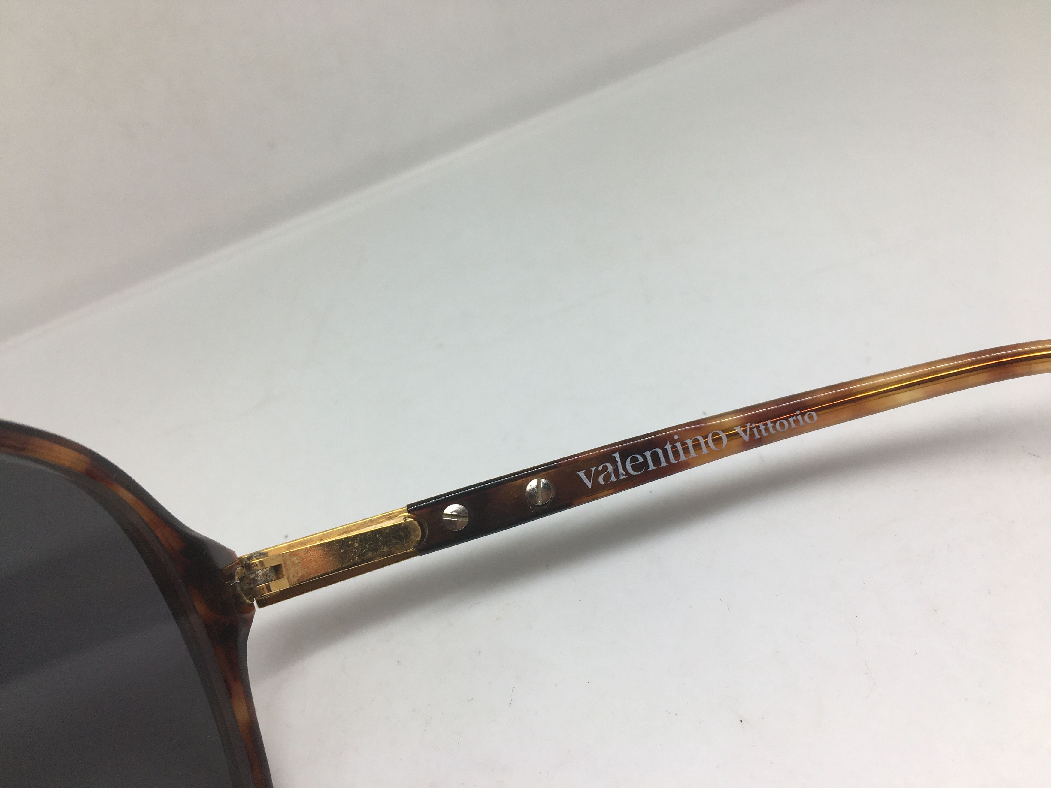 Valentino Vintage Valentino Vittorio Aviator Sunglasses Frame Itlay Size ONE SIZE - 4 Thumbnail