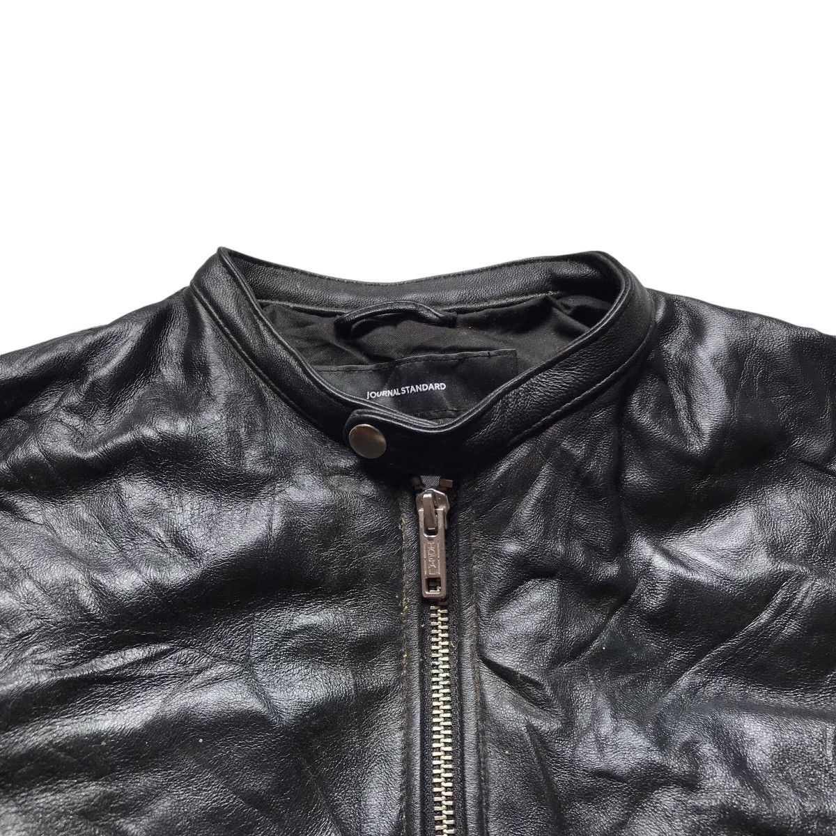 If Six Was Nine × Journal Standard JOURNAY STANDARD JAPANESE BRAND RACING LEATHER JACKET Size S / US 4 / IT 40 - 5 Thumbnail