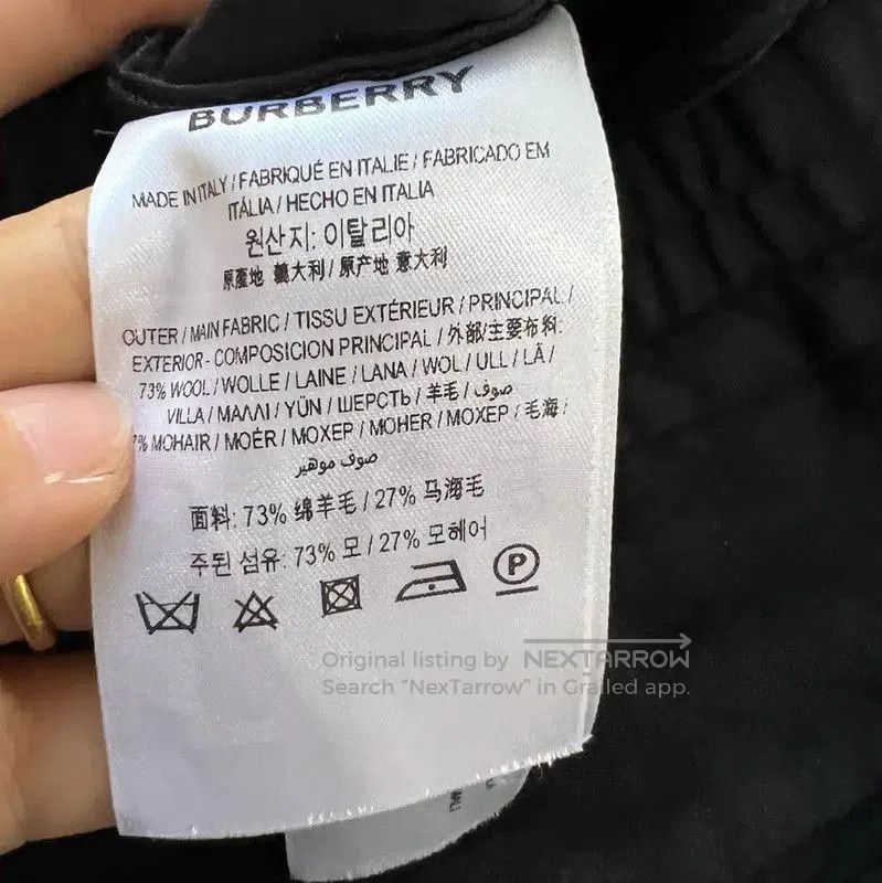 Burberry Burberry Black Cotton Men's Casual Pants. Size US 30 / EU 46 - 4 Thumbnail