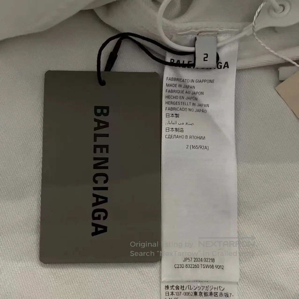 Balenciaga Balenciaga Distressed Denim Jacket. Size US XS / EU 42 / 0 - 4 Thumbnail