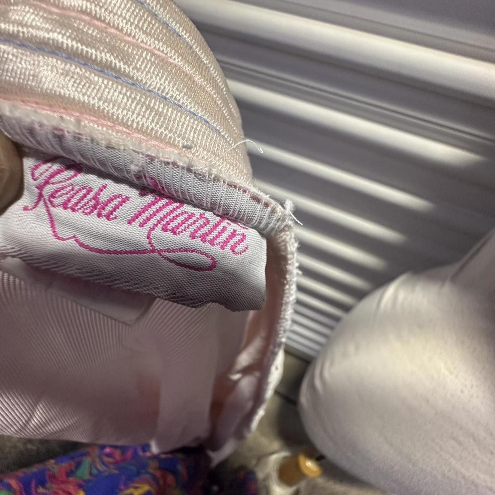 Other Pink and white vintage robe with embroidered details glamour Size ONE SIZE - 5 Thumbnail