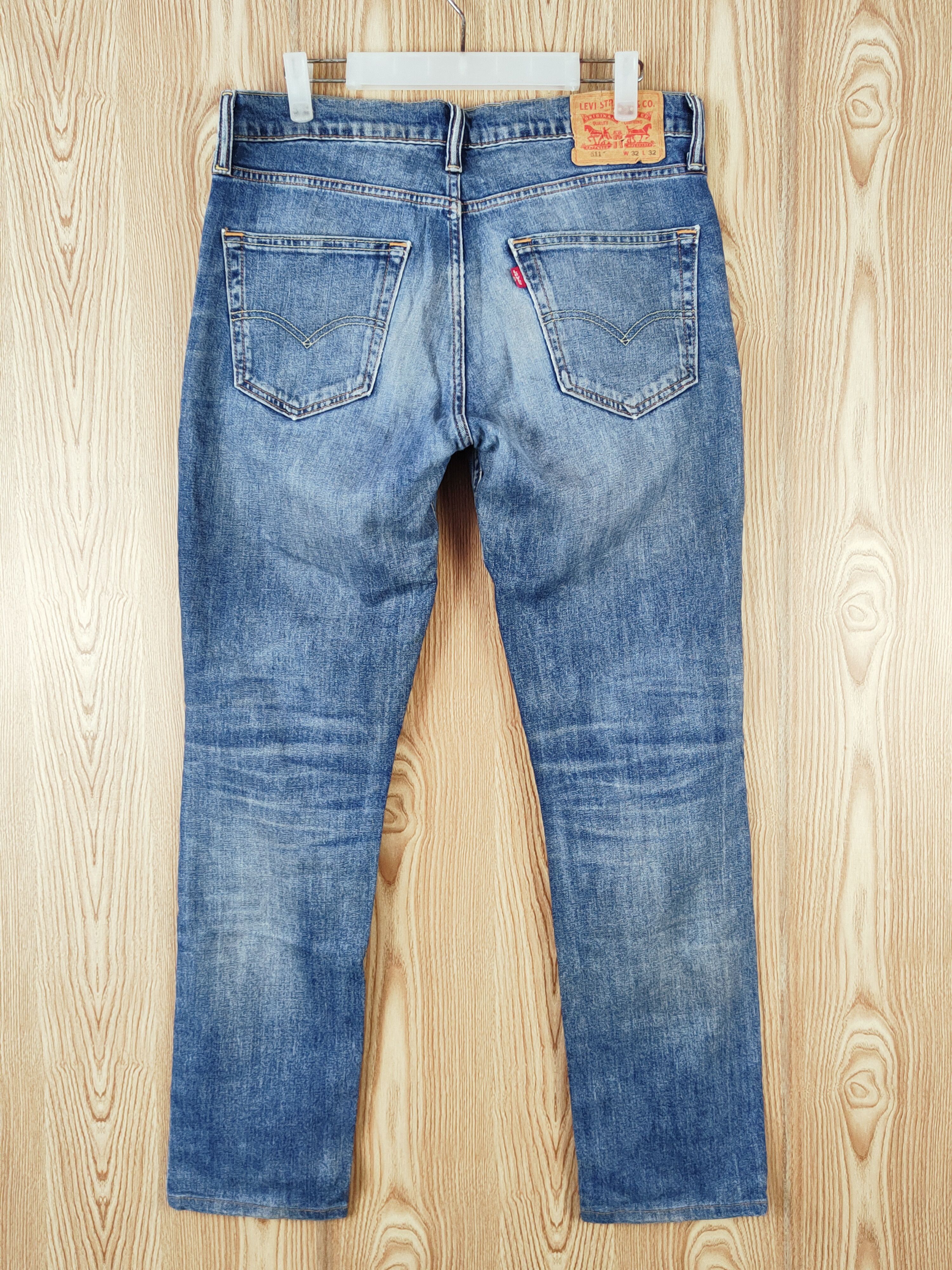 Levi's Levi's Blue Distressed Ripped Jeans #W790 Size US 32 / EU 48 - 8 Thumbnail
