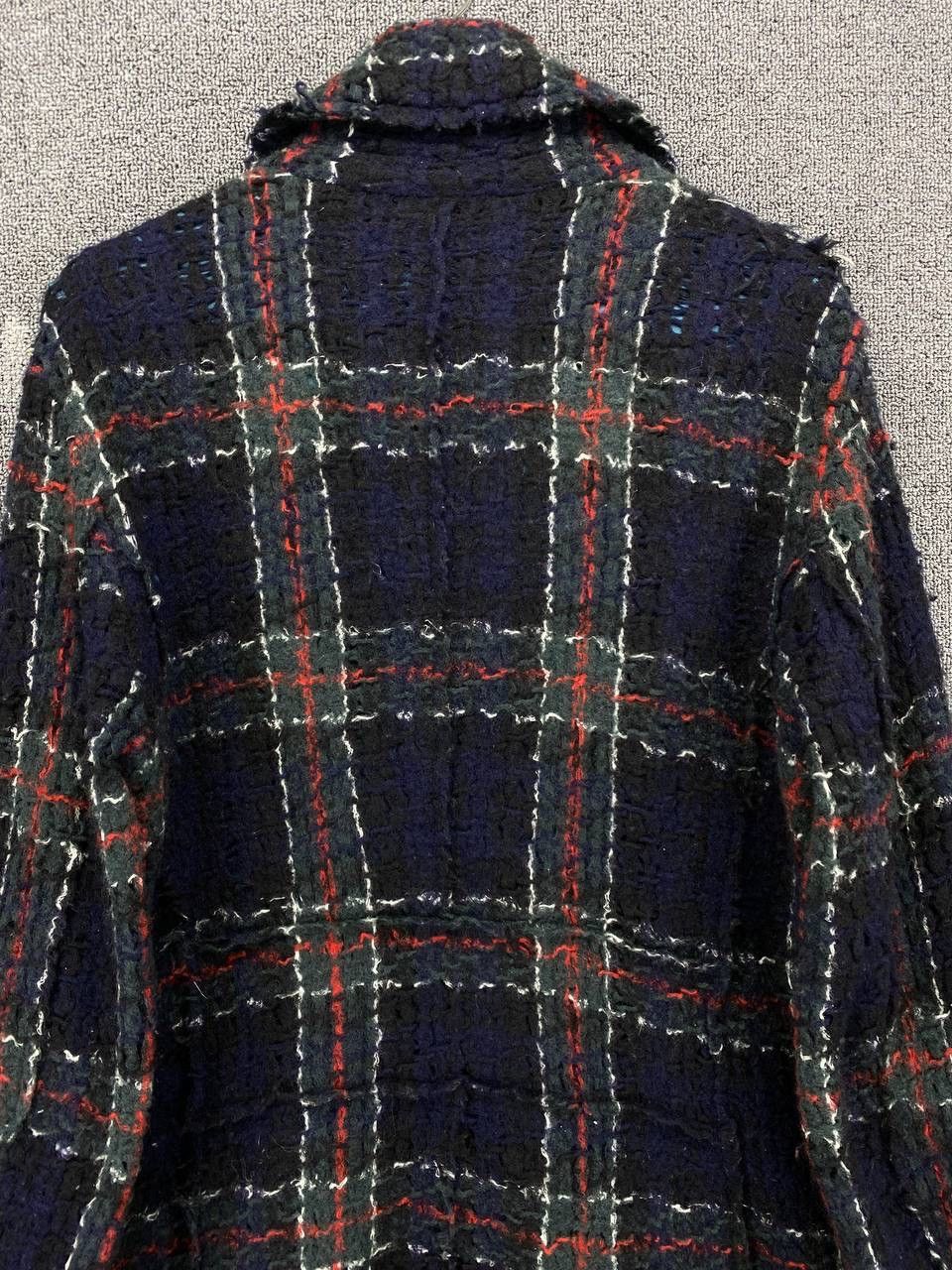 Issey Miyake Vintage Issey Miyake Sunaokuwahara Knitted Coat Jacket Size US M / EU 48-50 / 2 - 14 Thumbnail