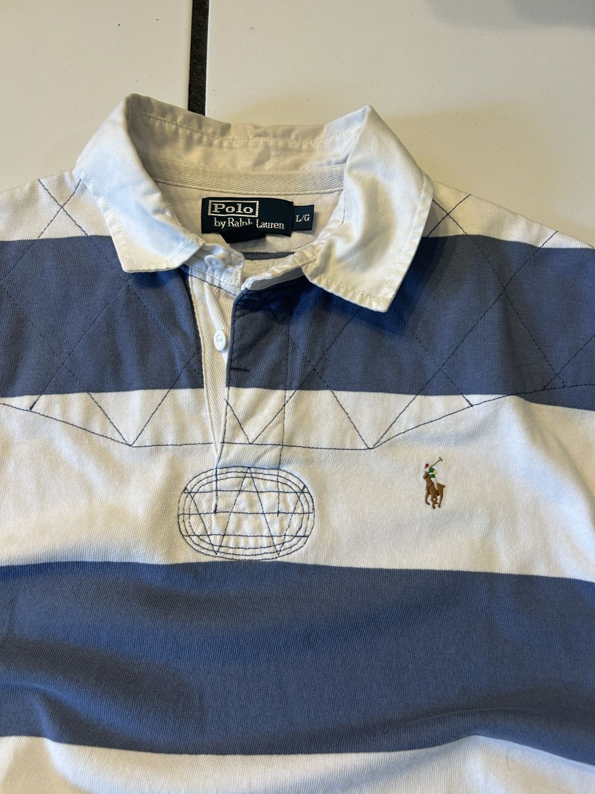 Polo Ralph Lauren VINTAGE POLO RALPH LAUREN RUGBY Size US L / EU 52-54 / 3 - 3 Thumbnail