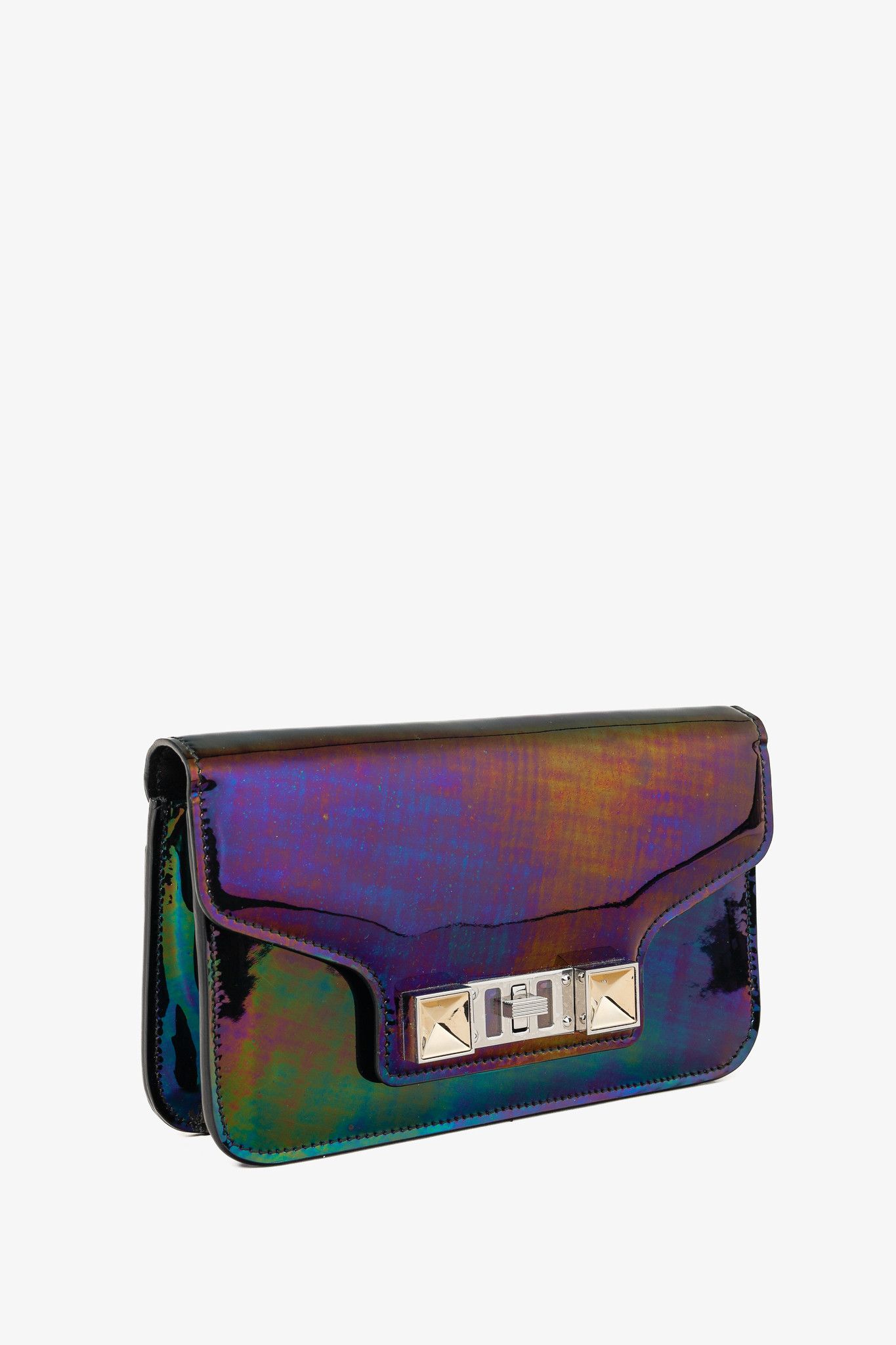 Proenza Schouler Proenza Schouler PS11 Oil Slick Leather Chain Wallet Size ONE SIZE - 2 Thumbnail
