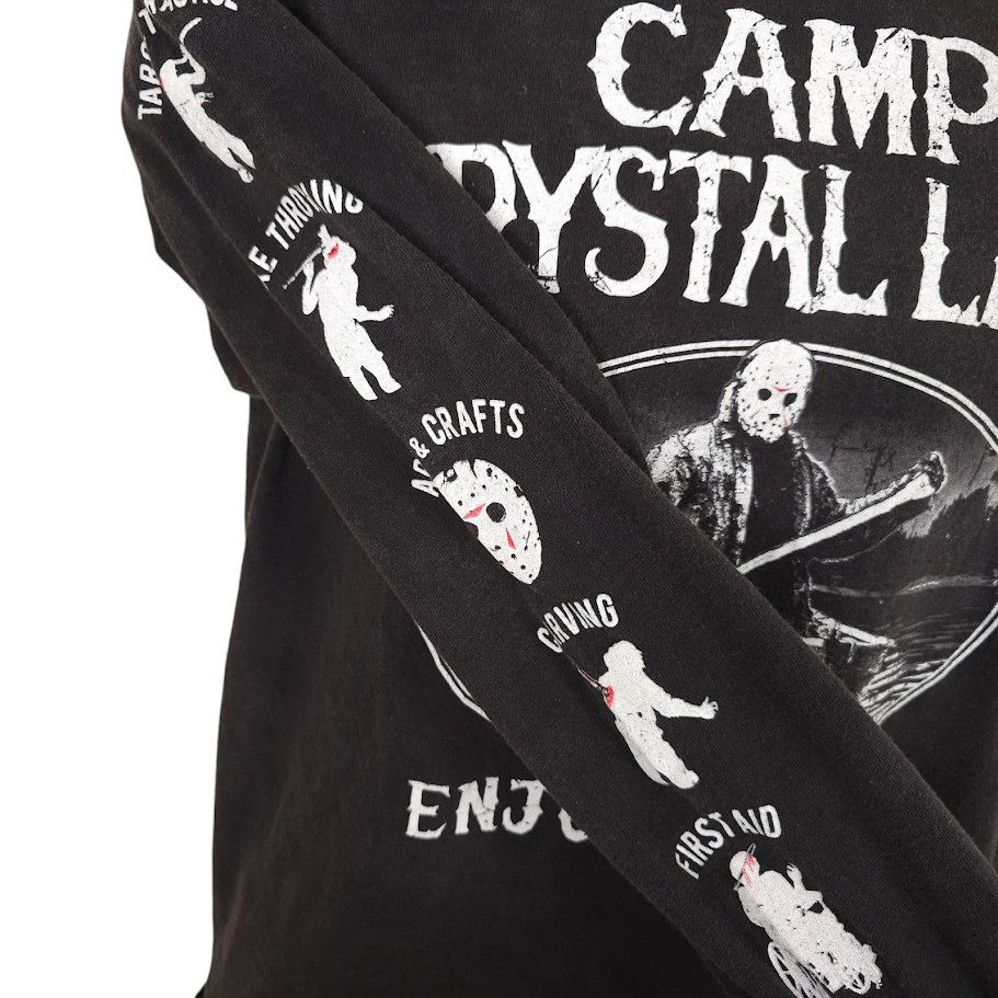 Other Friday The 13th T Shirt Mens Size Medium Black Camp Crystal Size US M / EU 48-50 / 2 - 3 Thumbnail